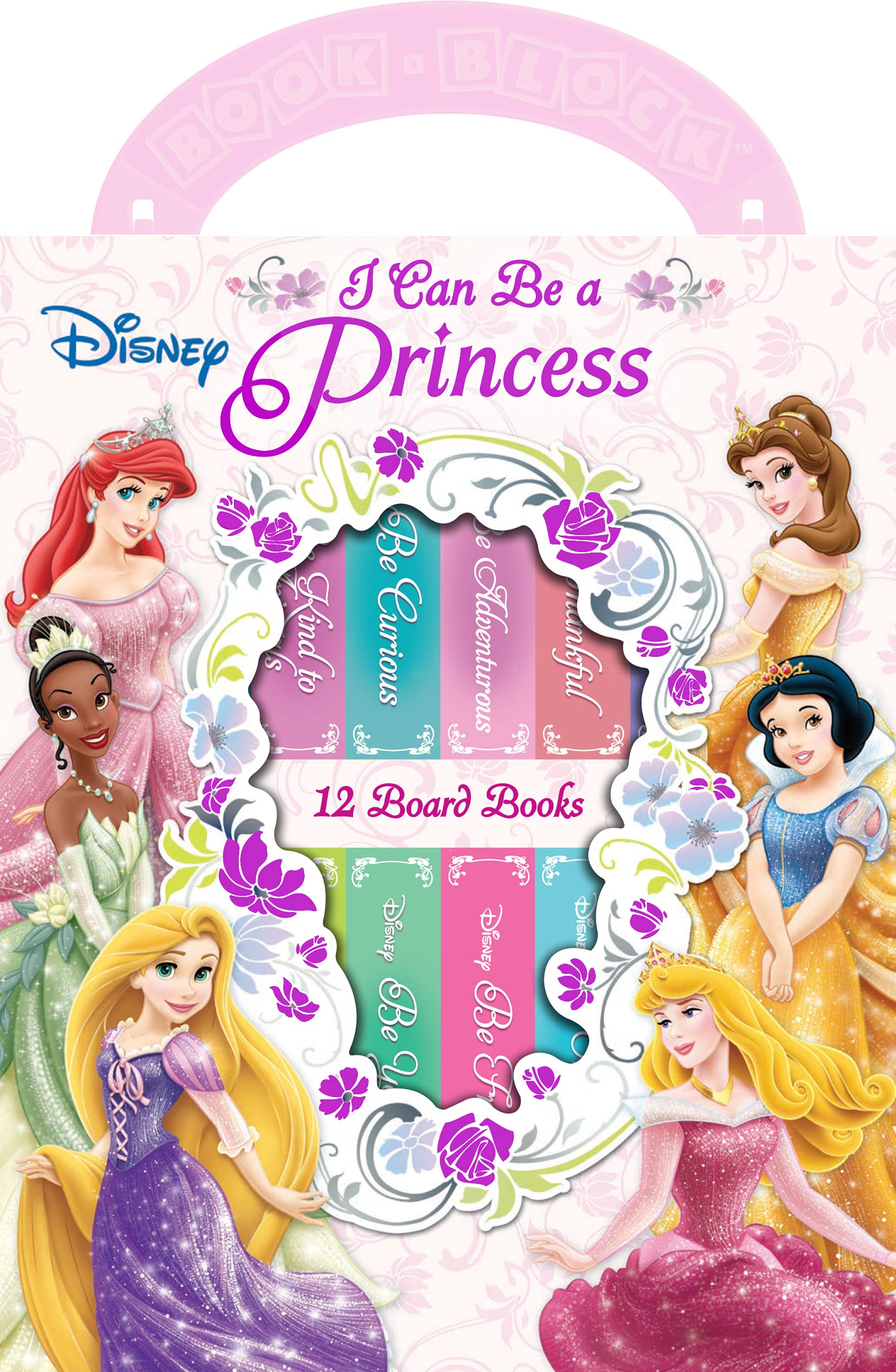 Disney Princess - I Can Be Princess My First Library Board Book Block 12-Book Set - PI Kids book