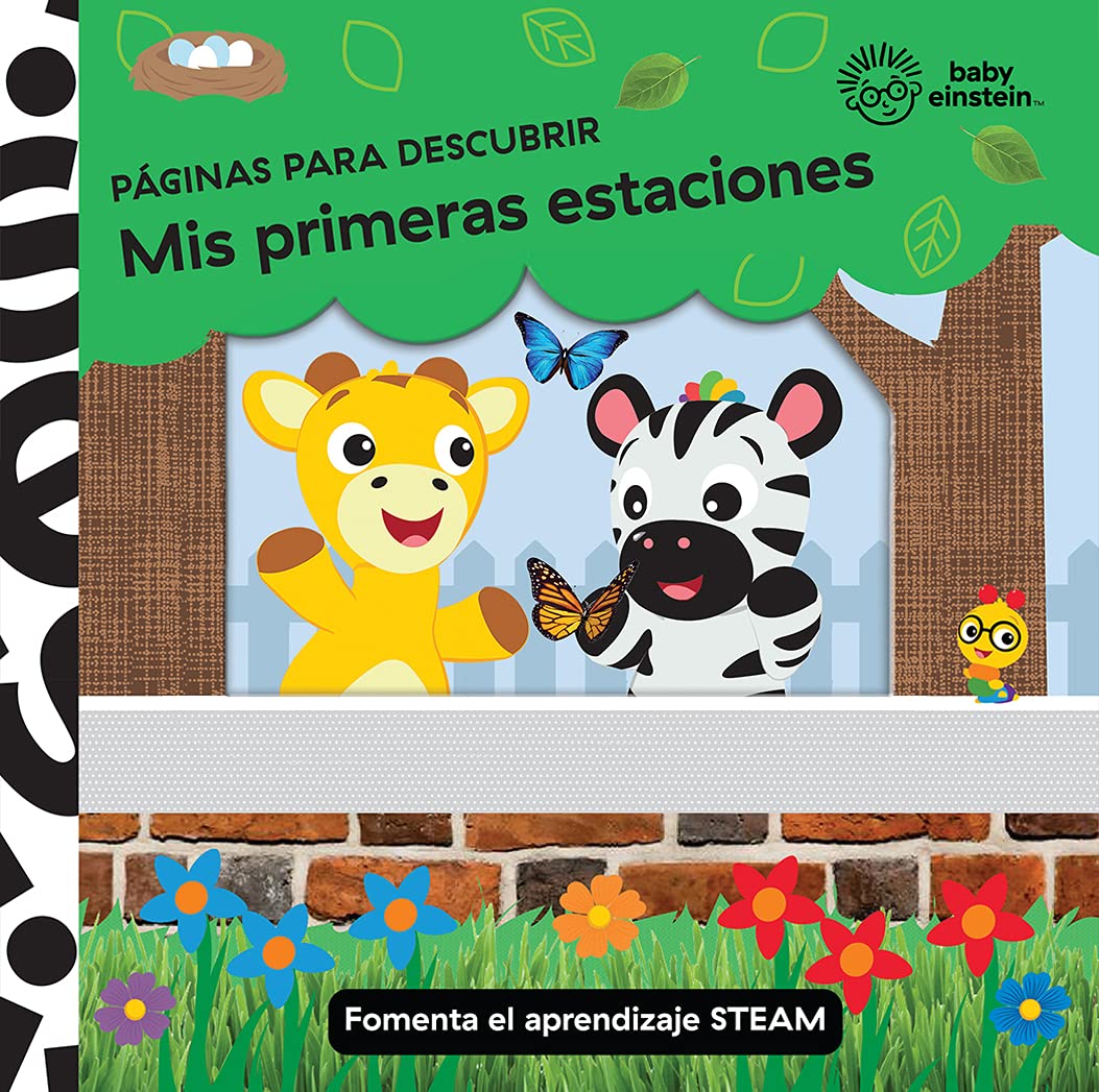 PAGINAS PARA DESCUBRIR. MIS PRIMERAS ESTACIONES. BABY EINSTEIN book