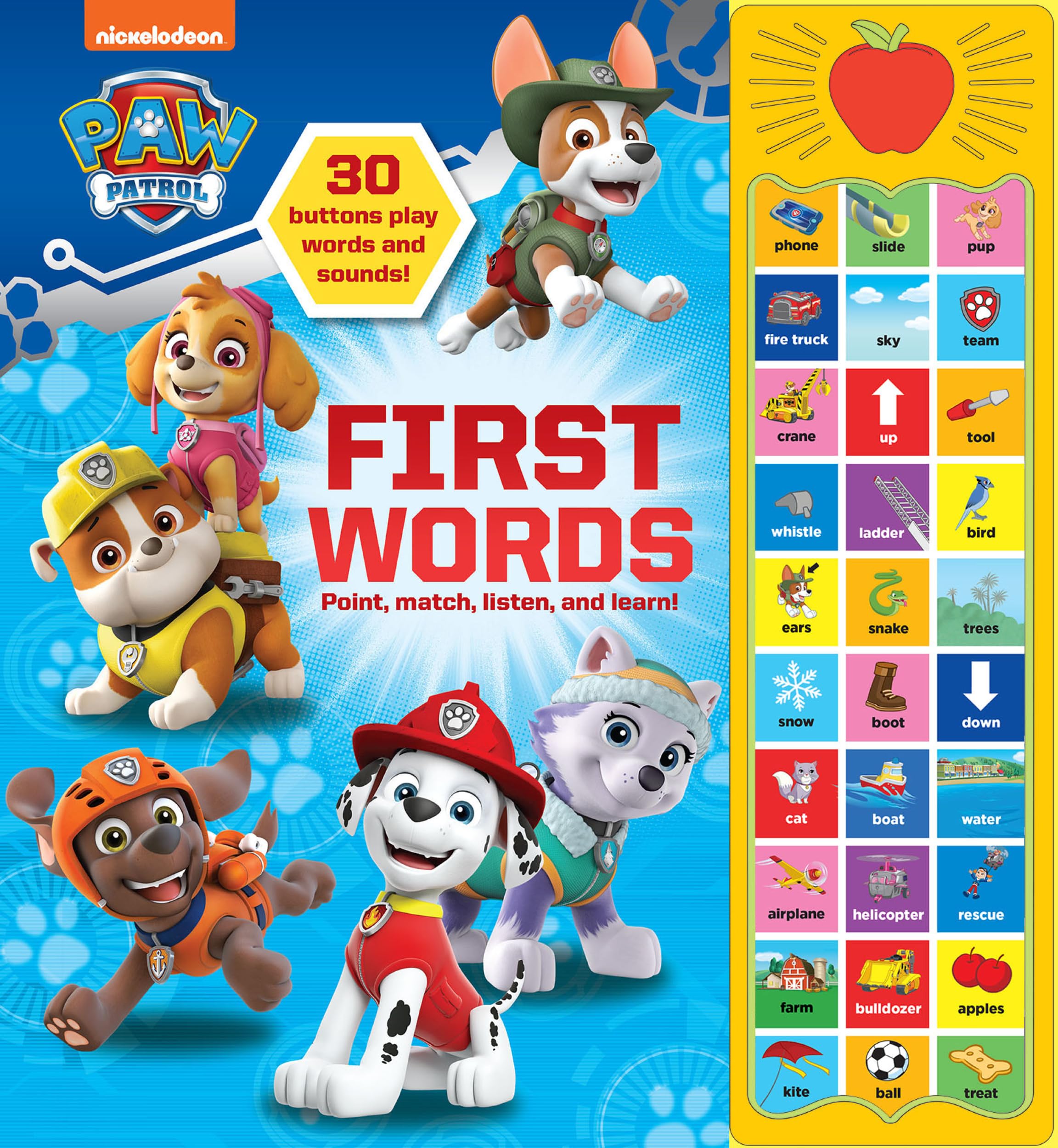 Nickelodeon PAW Patrol: First Words Sound Book Non-fiction