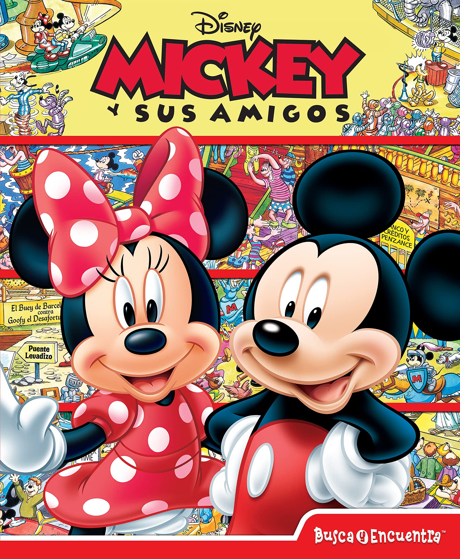 BUSCA Y ENCUENTRA MICKEY Y SUS AMIGOS LF book
