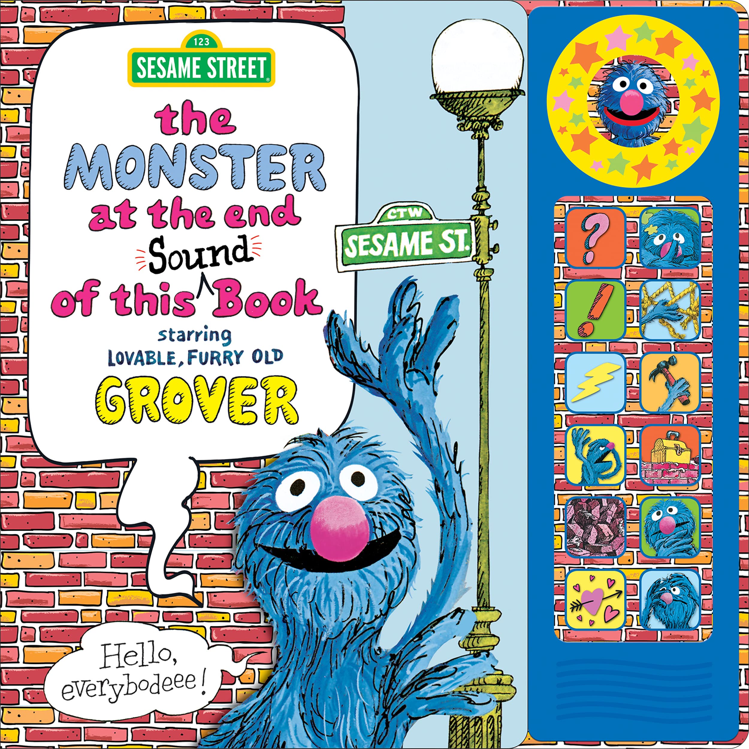 Sesame Street: The Monster at the End of This Sound Book Starring Lovable, Furry Old Grover (Play-A-Sound) Non-fiction