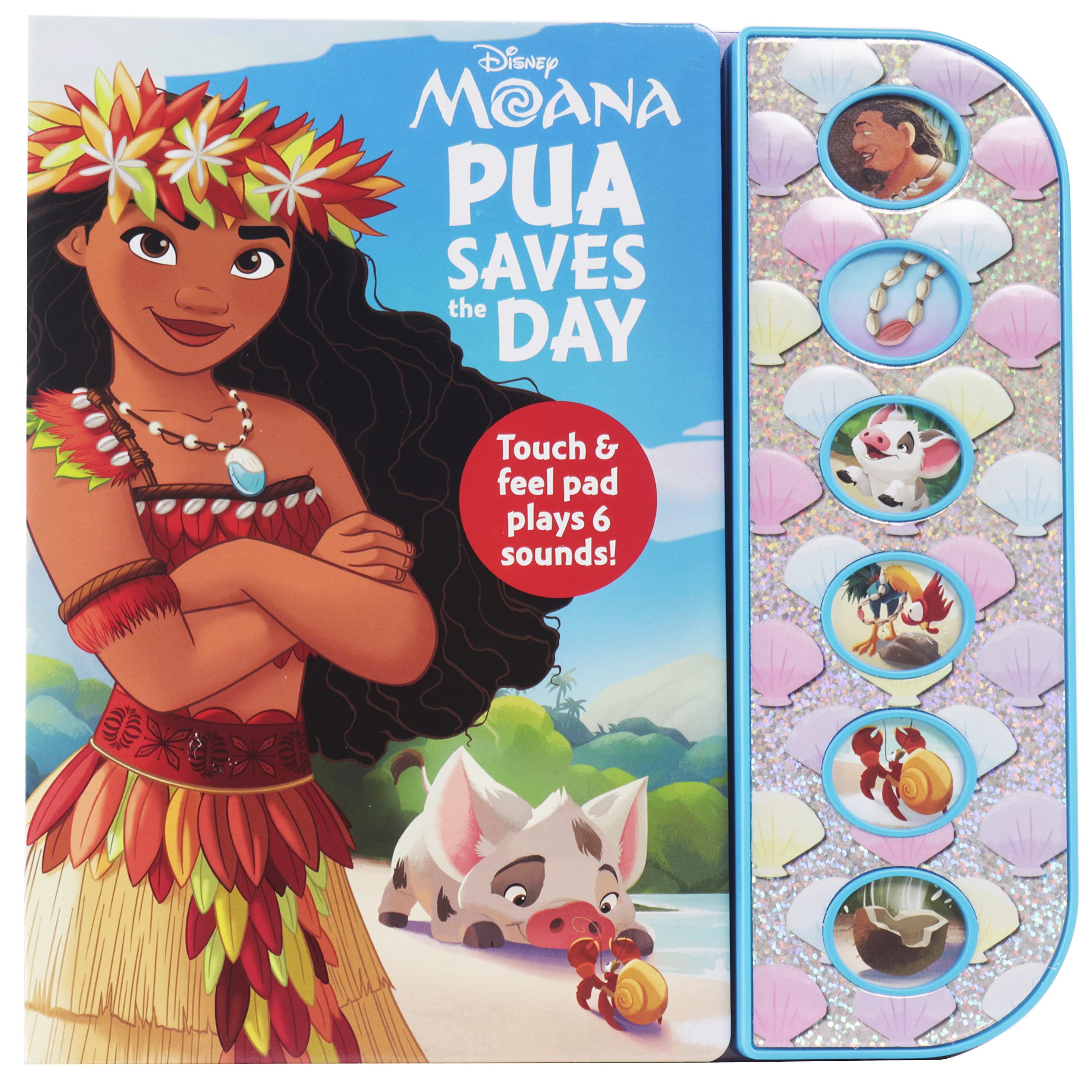 Disney Moana: Pua Saves the Day Sound Book Tiptoi & Games