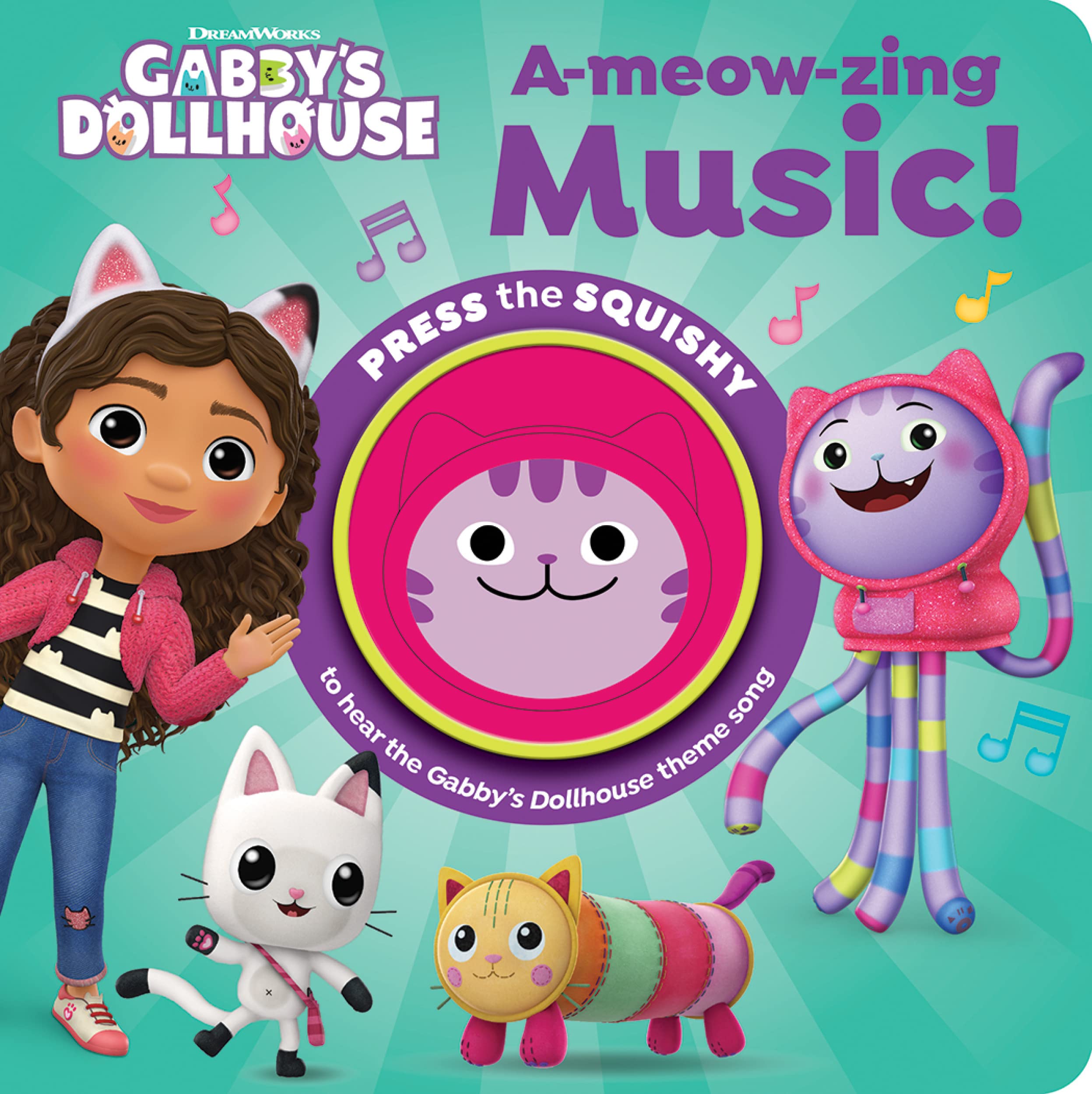 DreamWorks Gabby's Dollhouse: A-Meow-Zing Music! Sound Book Non-fiction