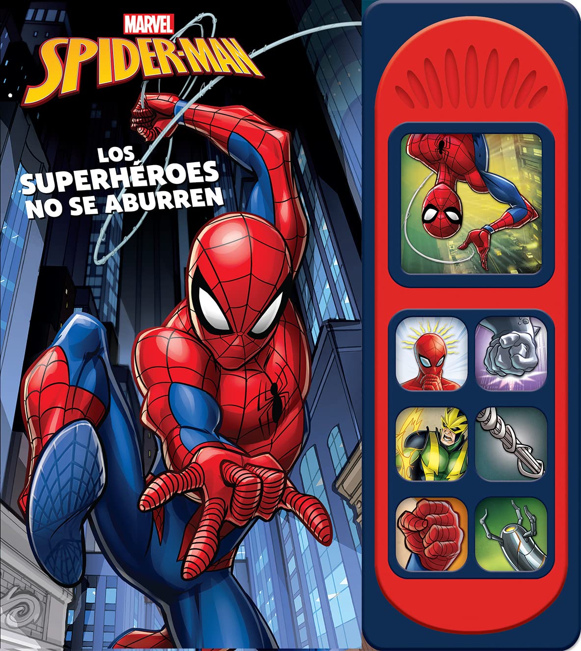 SPIDERMAN LOS SUPERHEROES NO SE ABURREN 7B LSB (LITTLE SOUND BOOK) Tiptoi & Games