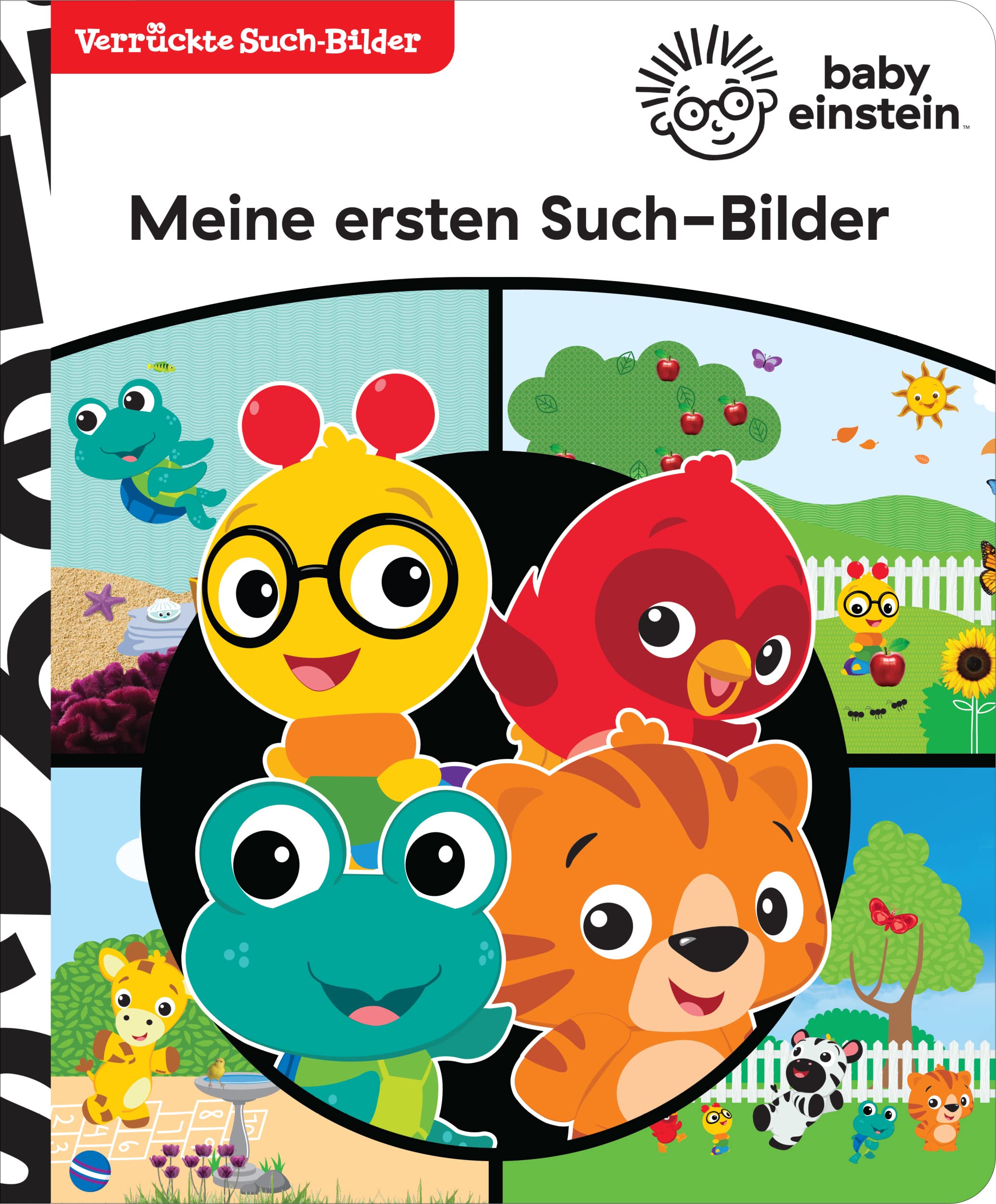 Baby Einstein - Meine ersten Such-Bilder - Verrückte Such-Bilder, groß - Wimmelbuch für Kinder ab 18 Monaten - Pappbilderbuch mit wattiertem Umschlag Children's books