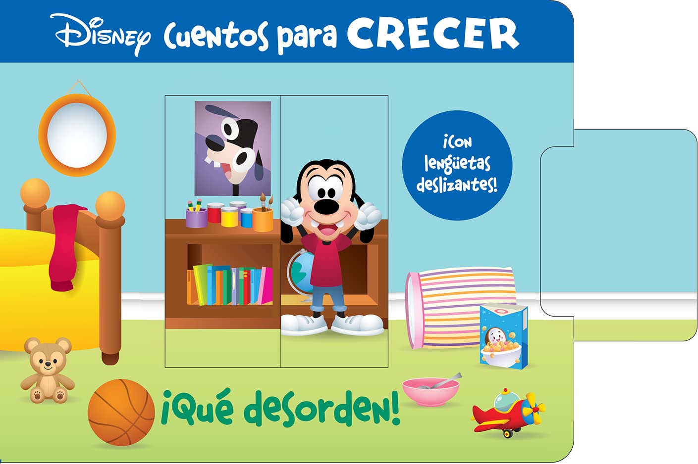 QUÉ DESORDEN. DISNEY CUENTOS PARA CRECER: ¡CON LENGUETAS! book
