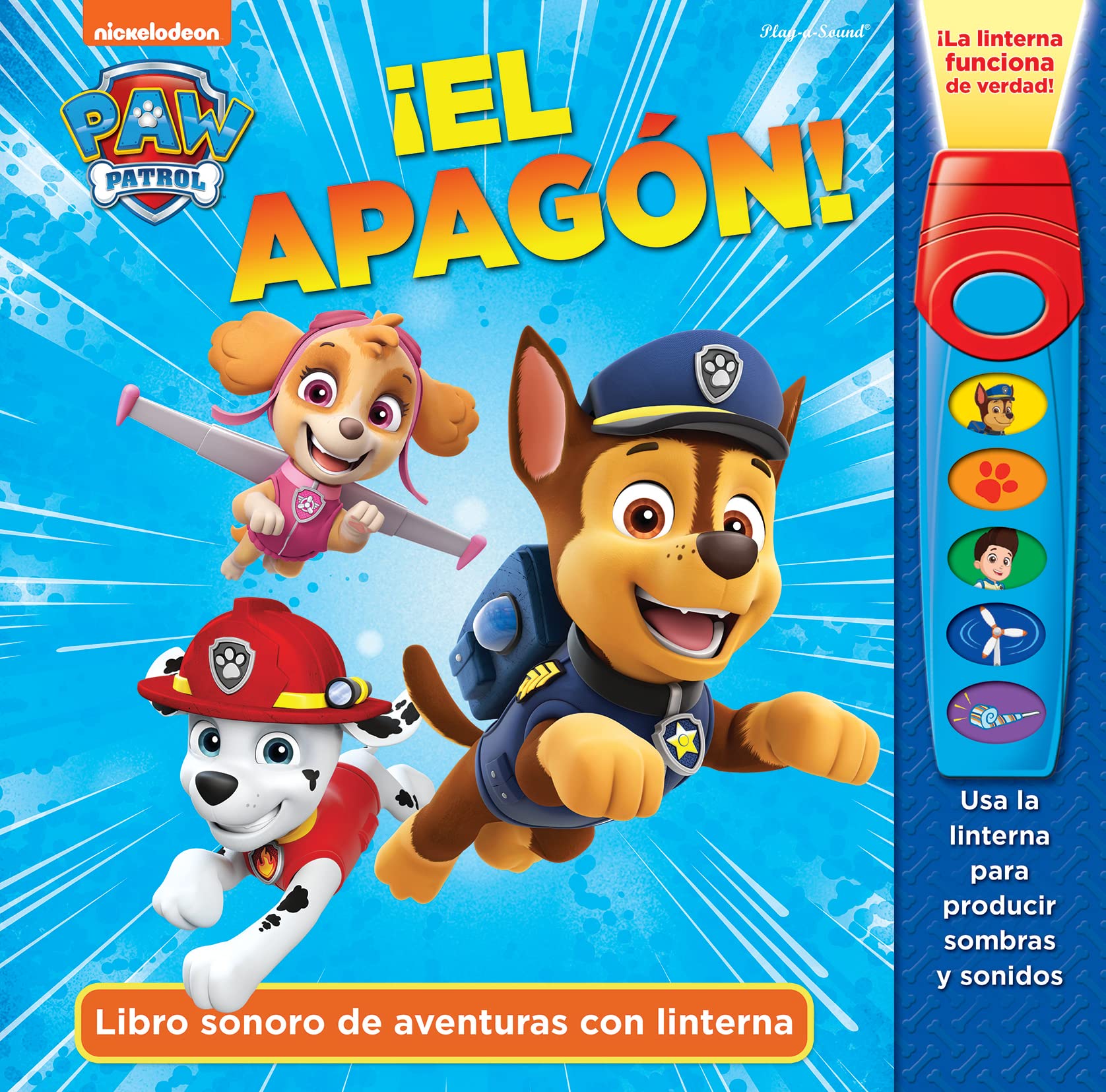 EL APAGÓN. LIBRO CON LINTERNA PATRULLA CANINA. FAB book