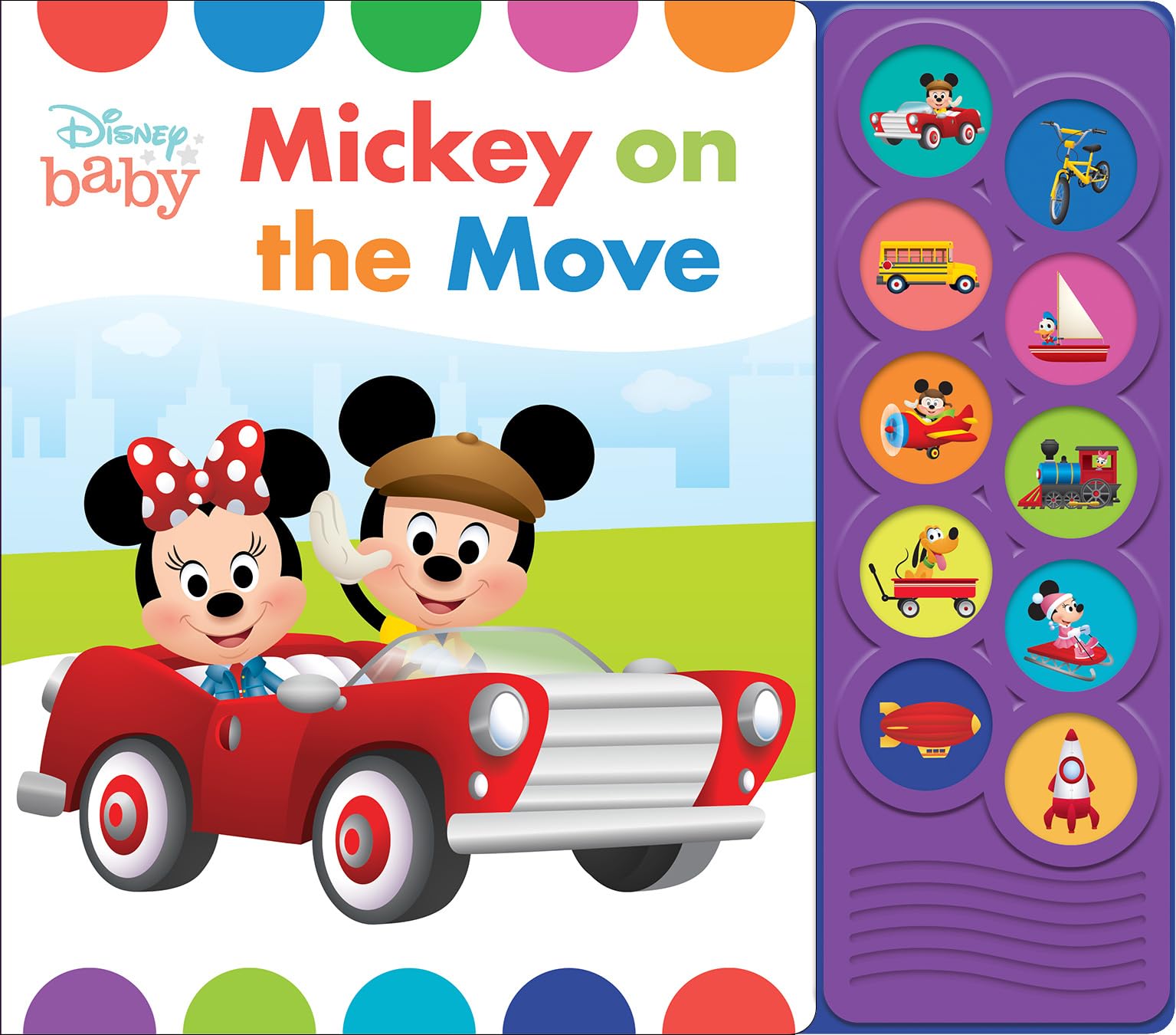 Disney Baby: Mickey on the Move Sound Book book