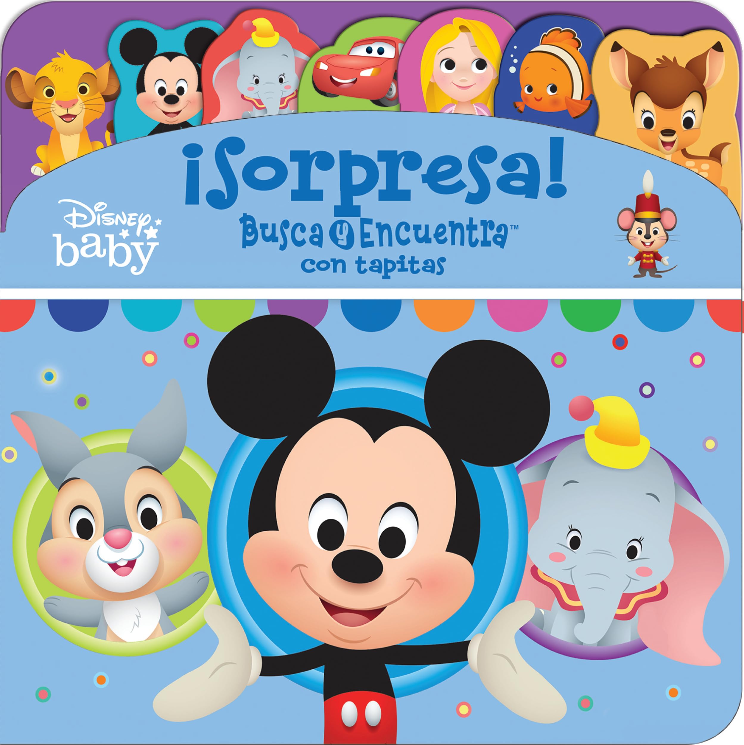 SORPRESA. BUSCA Y ENCUENTRA CON TAPITAS DISNEY BABY LAF LF Non-fiction