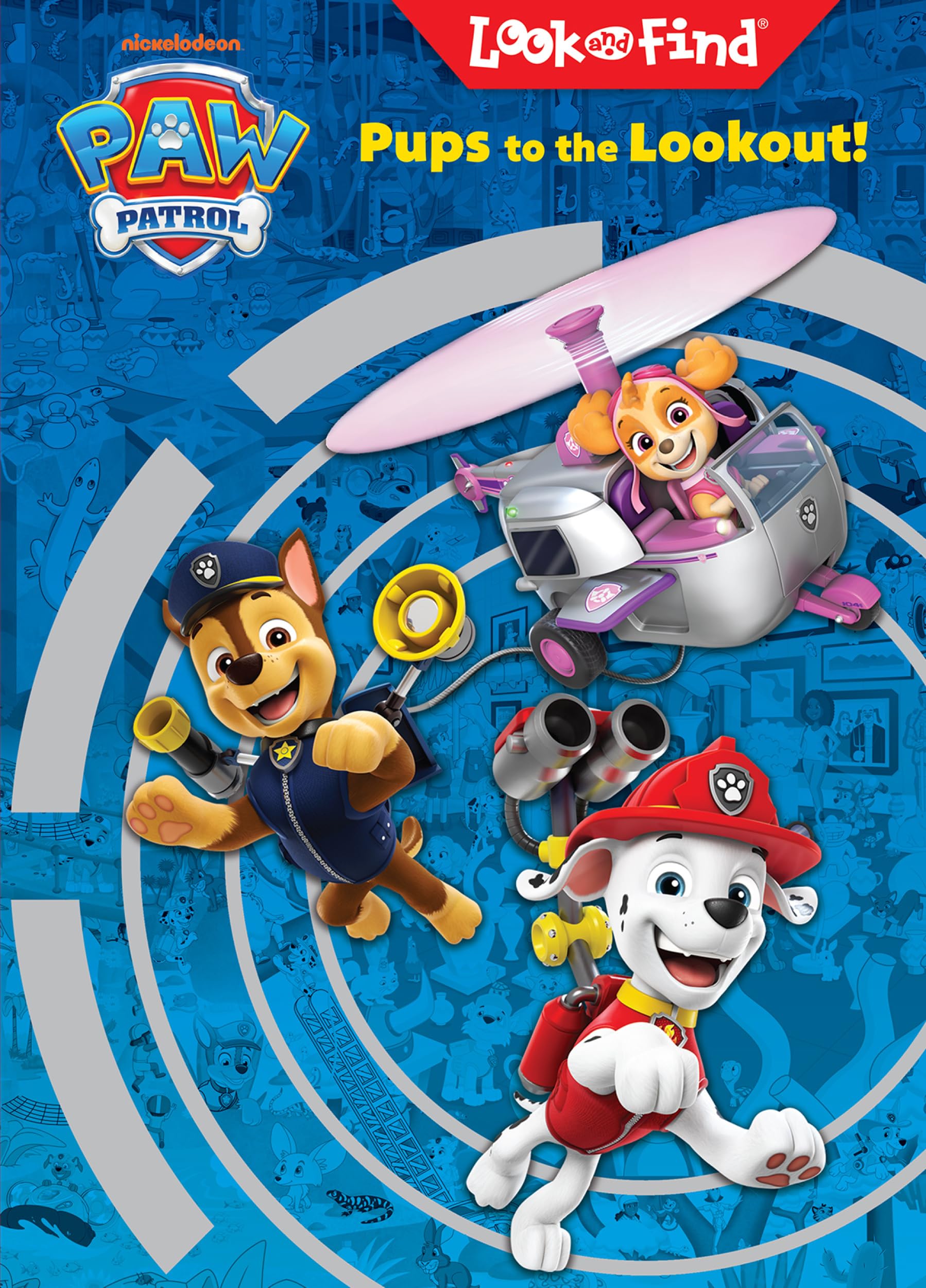 Nickelodeon Paw Patrol: Pups to the Lookout! Look and Find Novels & Short Stories