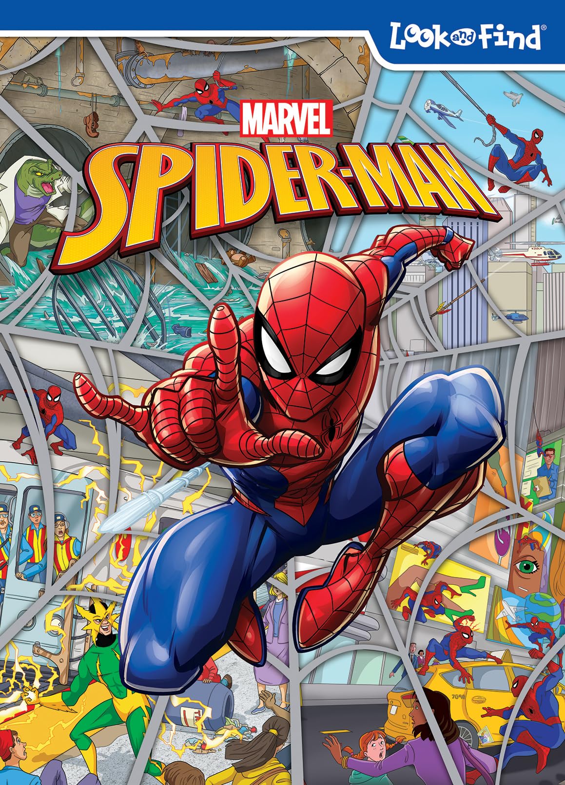 Marvel Spider-Man: Look and Find Novels & Short Stories for children