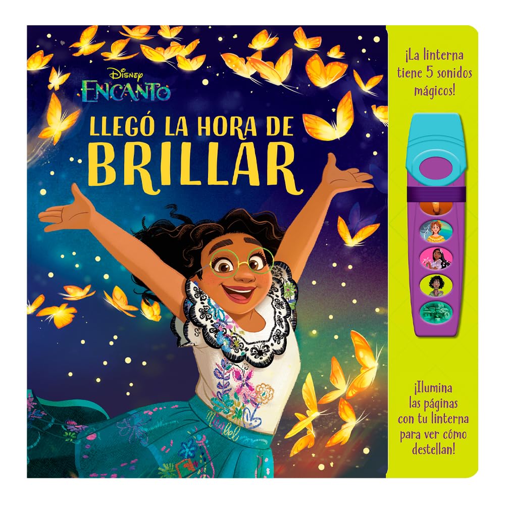LLEGÓ LA HORA DE BRILLAR. LIBRO CON LINTERNA DISNEY ENCANTO. FAB book
