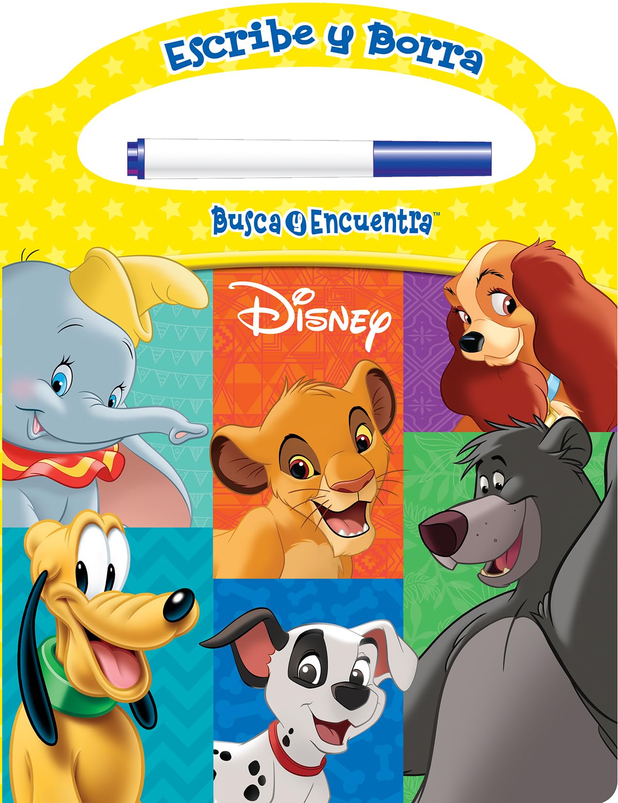 ESCRIBE Y BORRA DISNEY CLÁSICOS WELF book