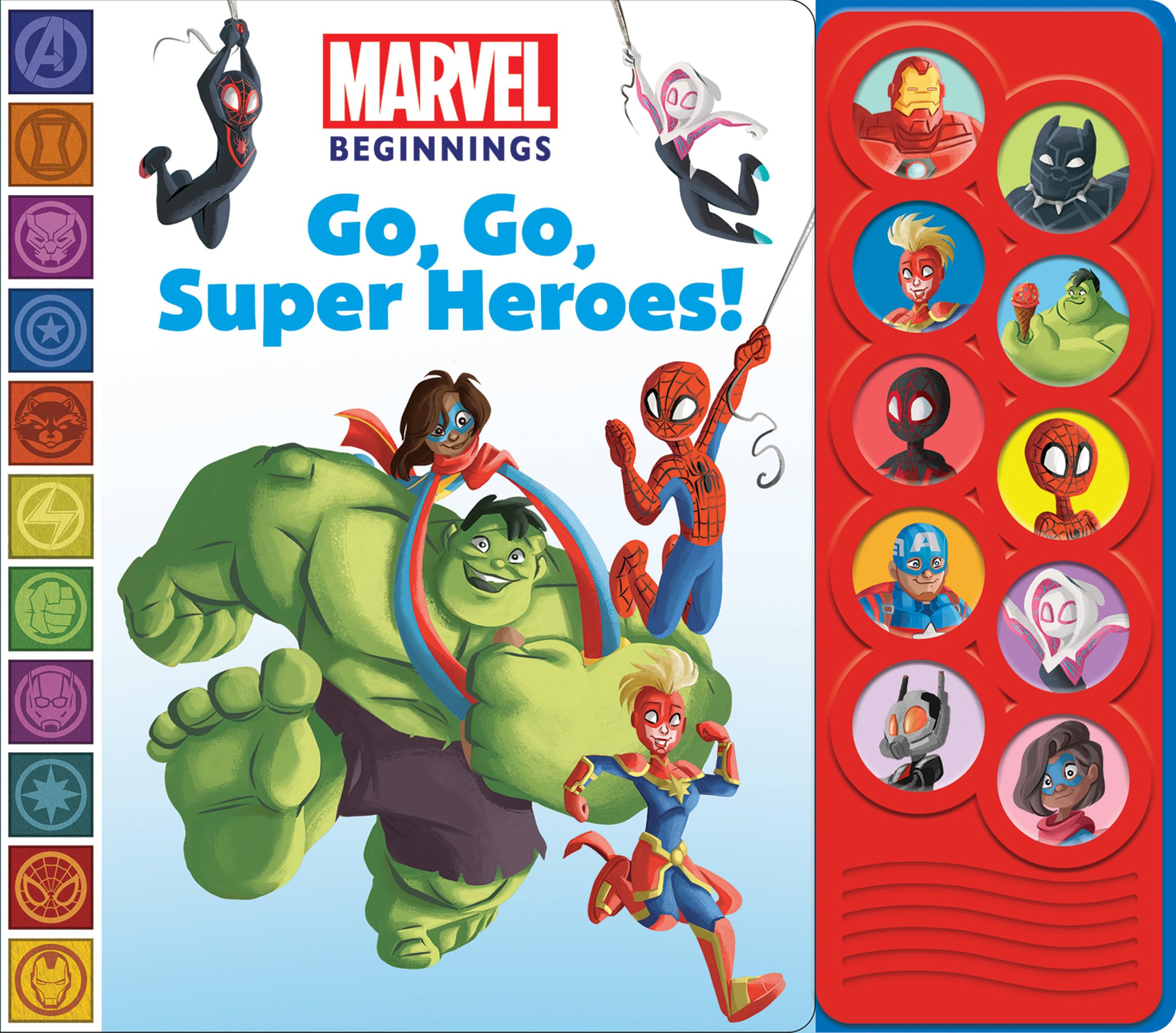 Marvel Beginnings Go Go Supernheroes Sound Listen & Learn Non-fiction