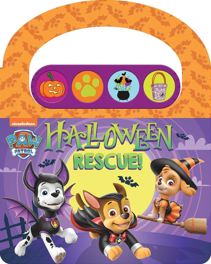 Paw Patrol: Halloween Rescue! Sound Book Tiptoi & Games
