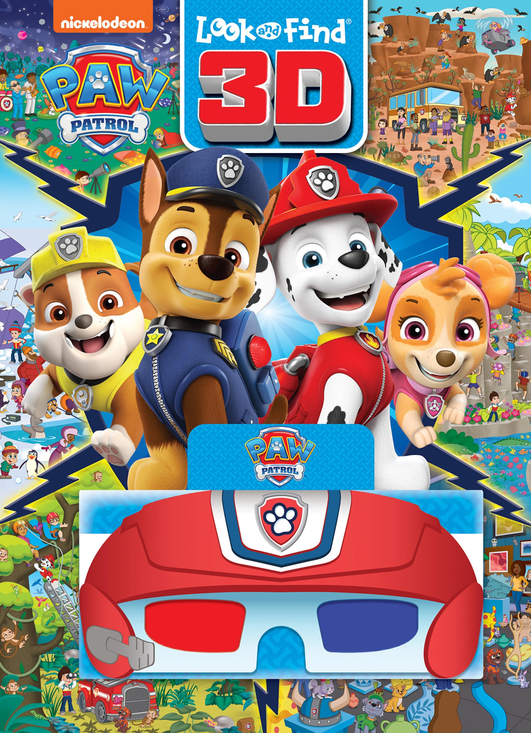 Nickelodeon Paw Patrol: Look and Find 3D Novels & Short Stories
