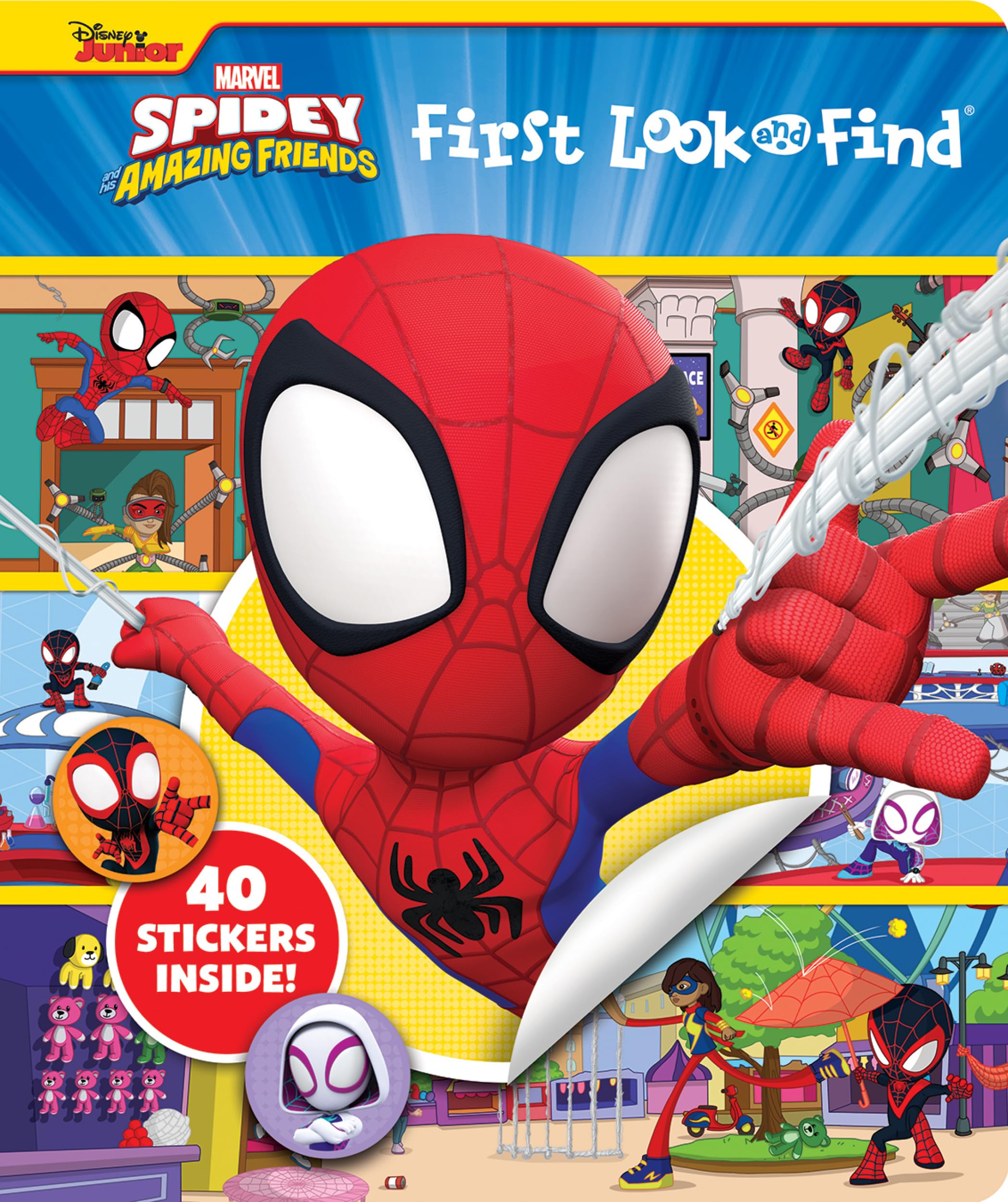 Marvel Spidey and His Amazing Friends: First Look and Find Manga
