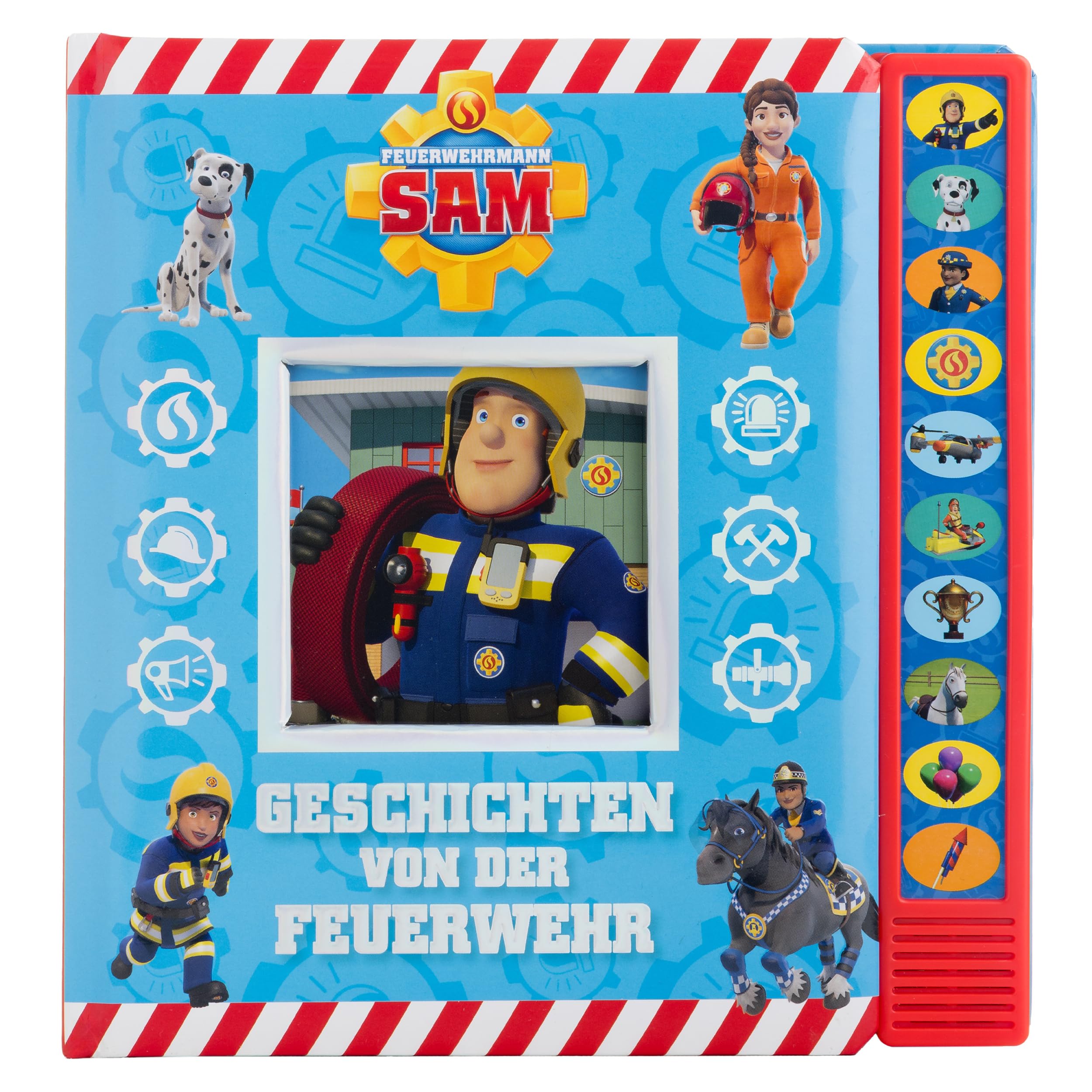 Feuerwehrmann Sam - Geschichten von der Feuerwehr - Pappbilderbuch zum Vorlesen - Soundbuch mit 10 fröhlichen Geräuschen Children's books