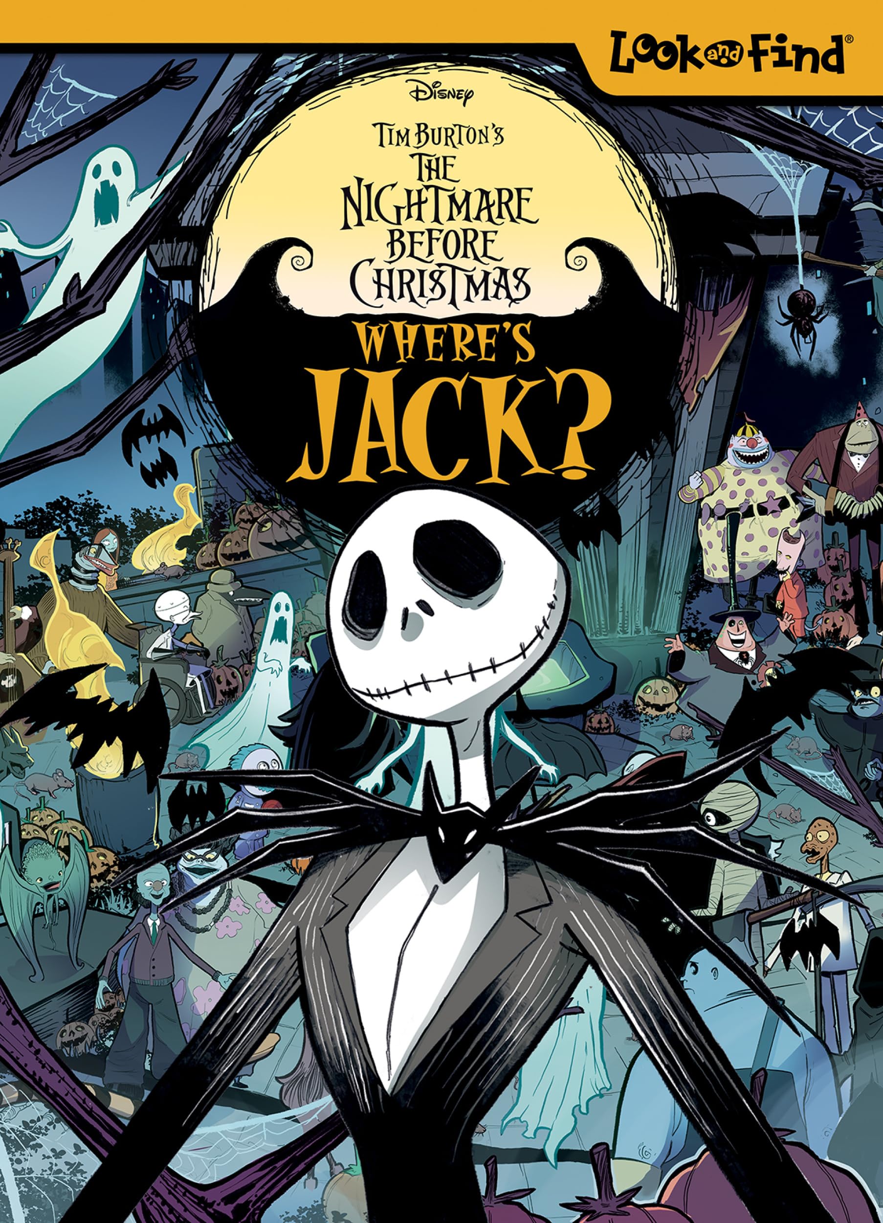 Disney Tim Burton's the Nightmare Before Christmas Look and Find Non-fiction