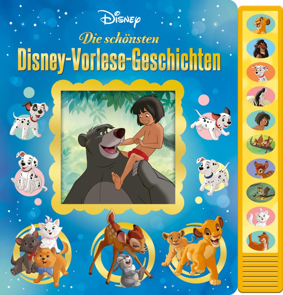 Disney - Die schönsten Disney-Vorlese-Geschichten - Pappbilderbuch zum Vorlesen - Soundbuch mit 10 tollen Geräuschen Books