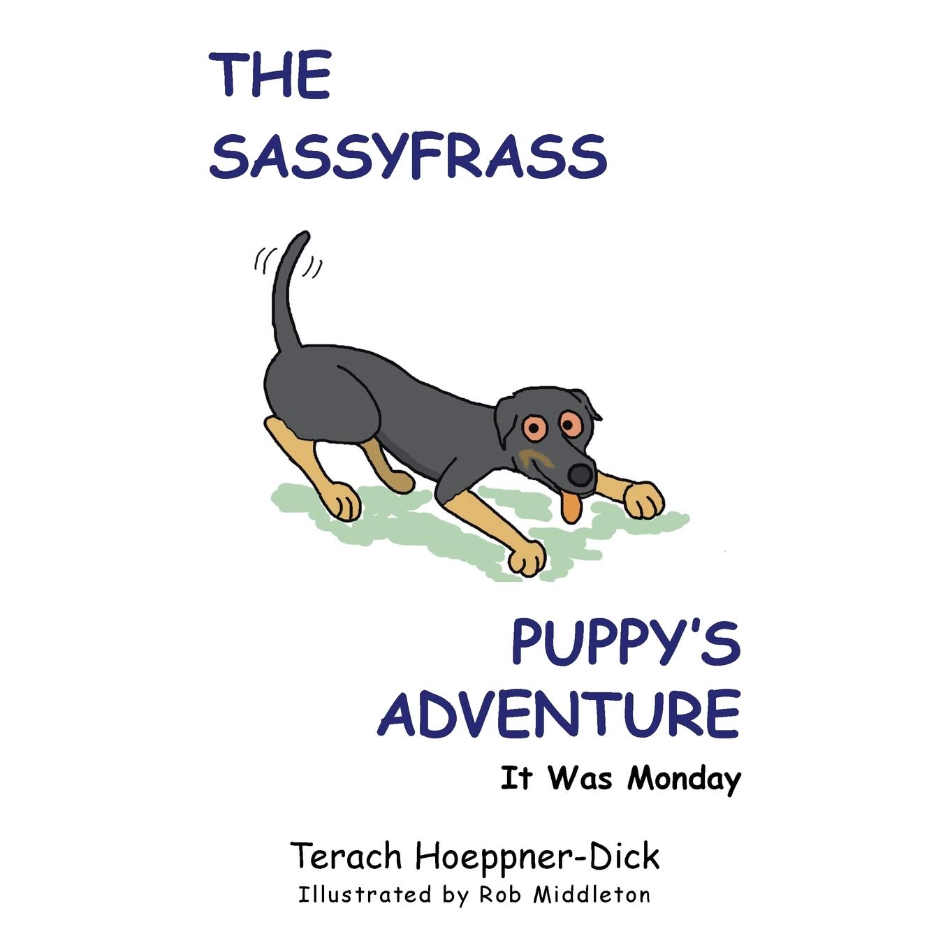 The Sassyfrass Puppy's Adventure: It Was Monday Children's books