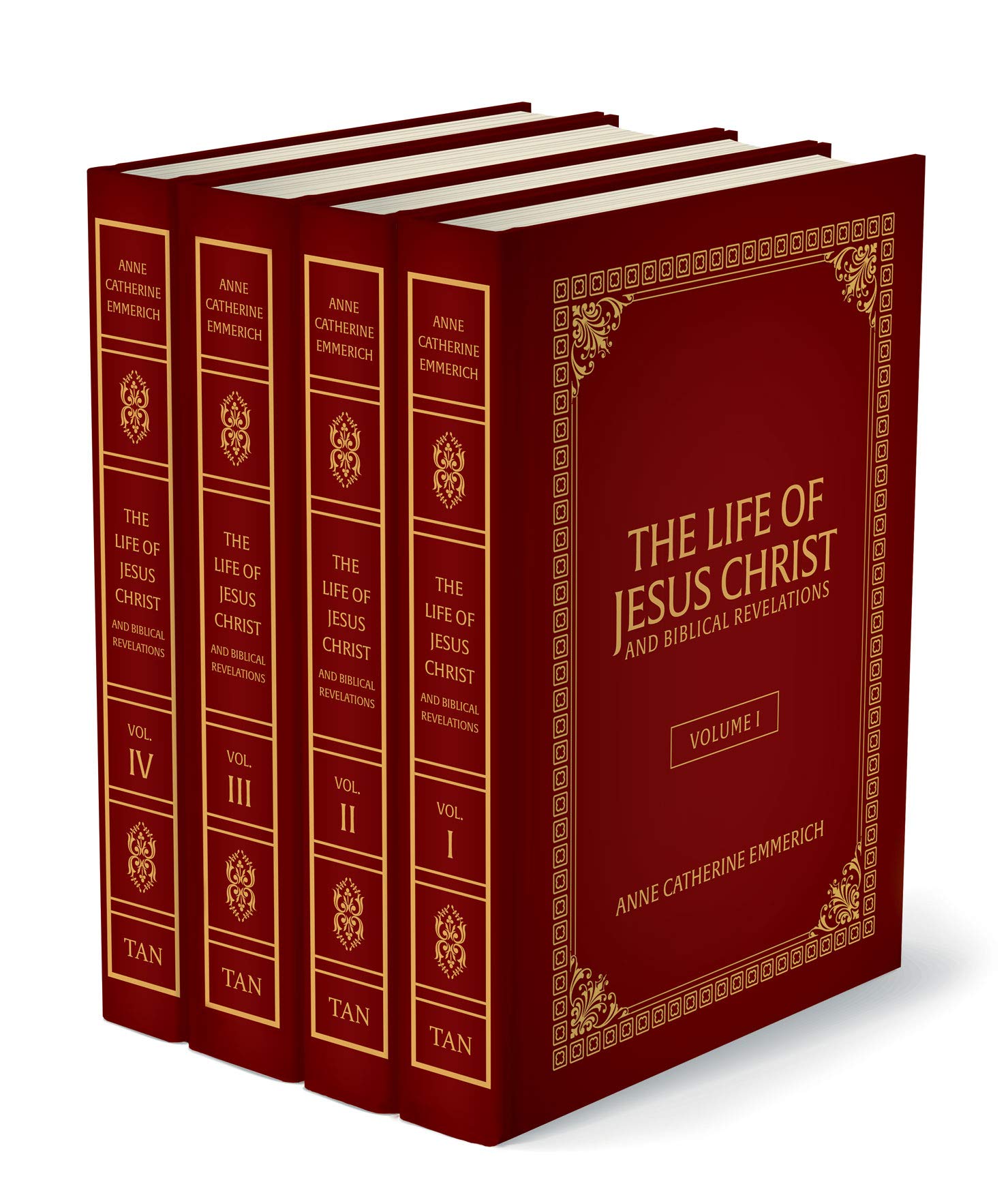 The Life of Jesus Christ and Biblical Revelations (4 Volume Set): From the Visions of Ven. Anne Catherine Emmerich Philosophy