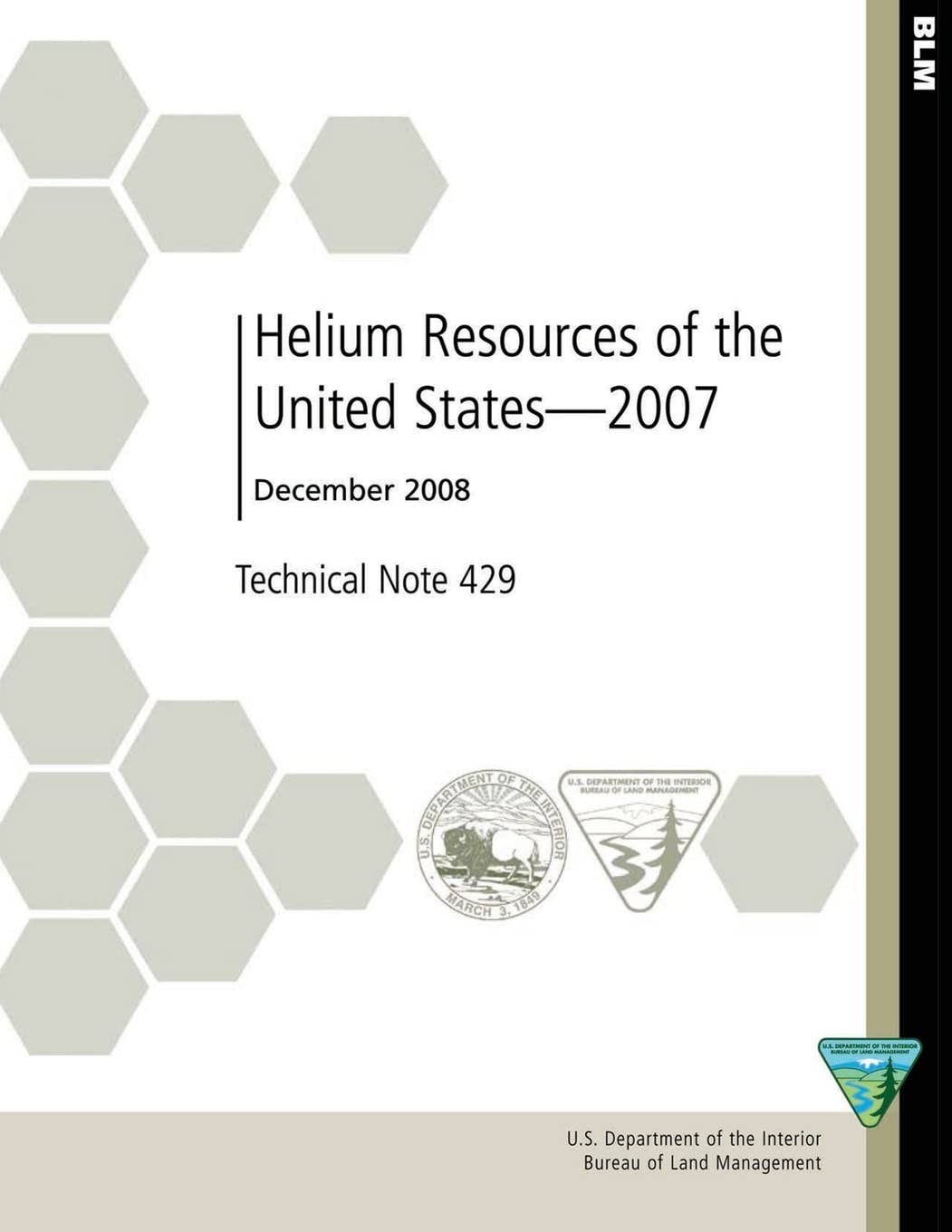Helium Resources of the United States- 2007 Mathematics