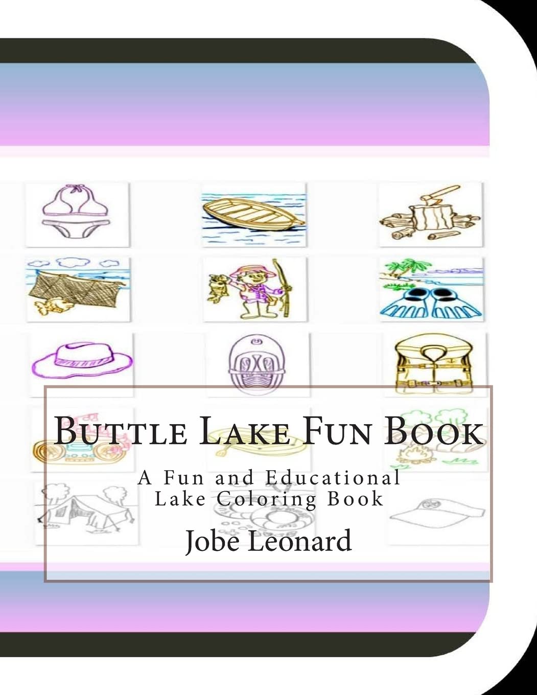 Buttle Lake Fun Book: A Fun and Educational Lake Coloring Book Tiptoi & Games