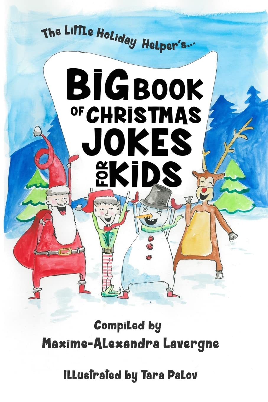 Big Book of Christmas Jokes for Kids!: A Book of Giggles from The Little Holiday Helper! Contemporary literature Books