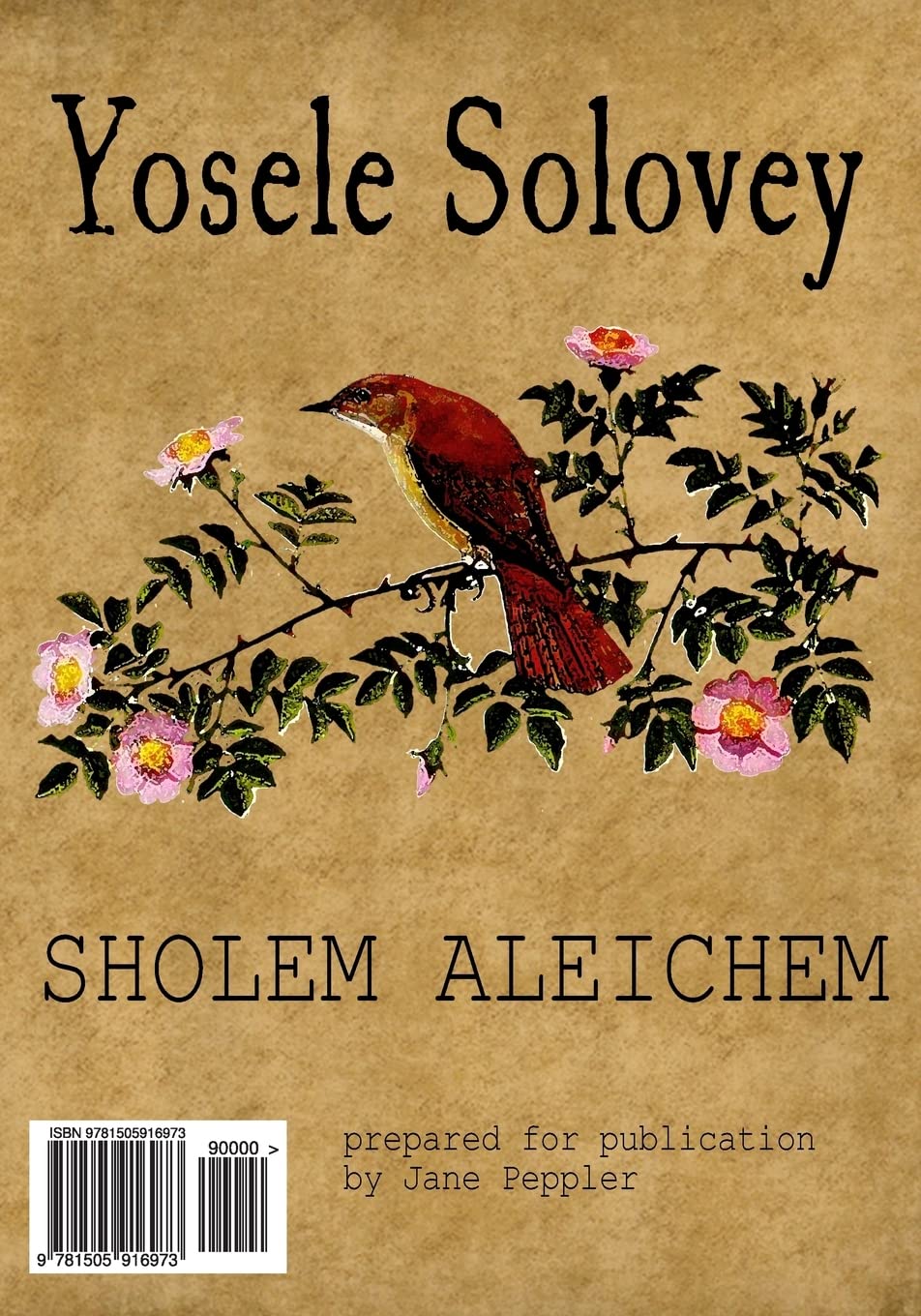 Yosele solovey (af yidish) Foreign Languages ​​& Dictionaries