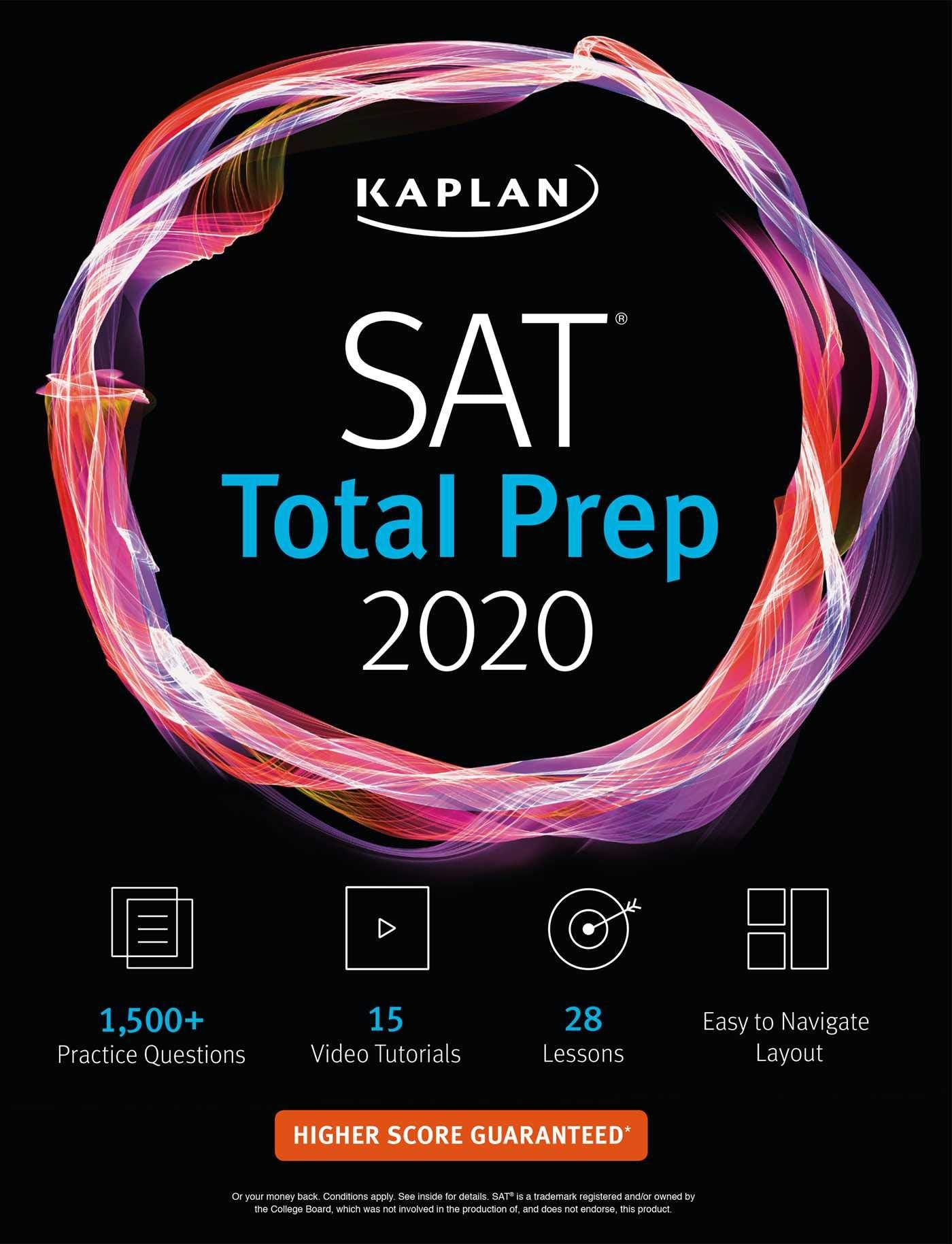 Product Image: SAT Total Prep 2020: 5 Practice Tests + Proven Strategies + Online + Video (Kaplan Test Prep)