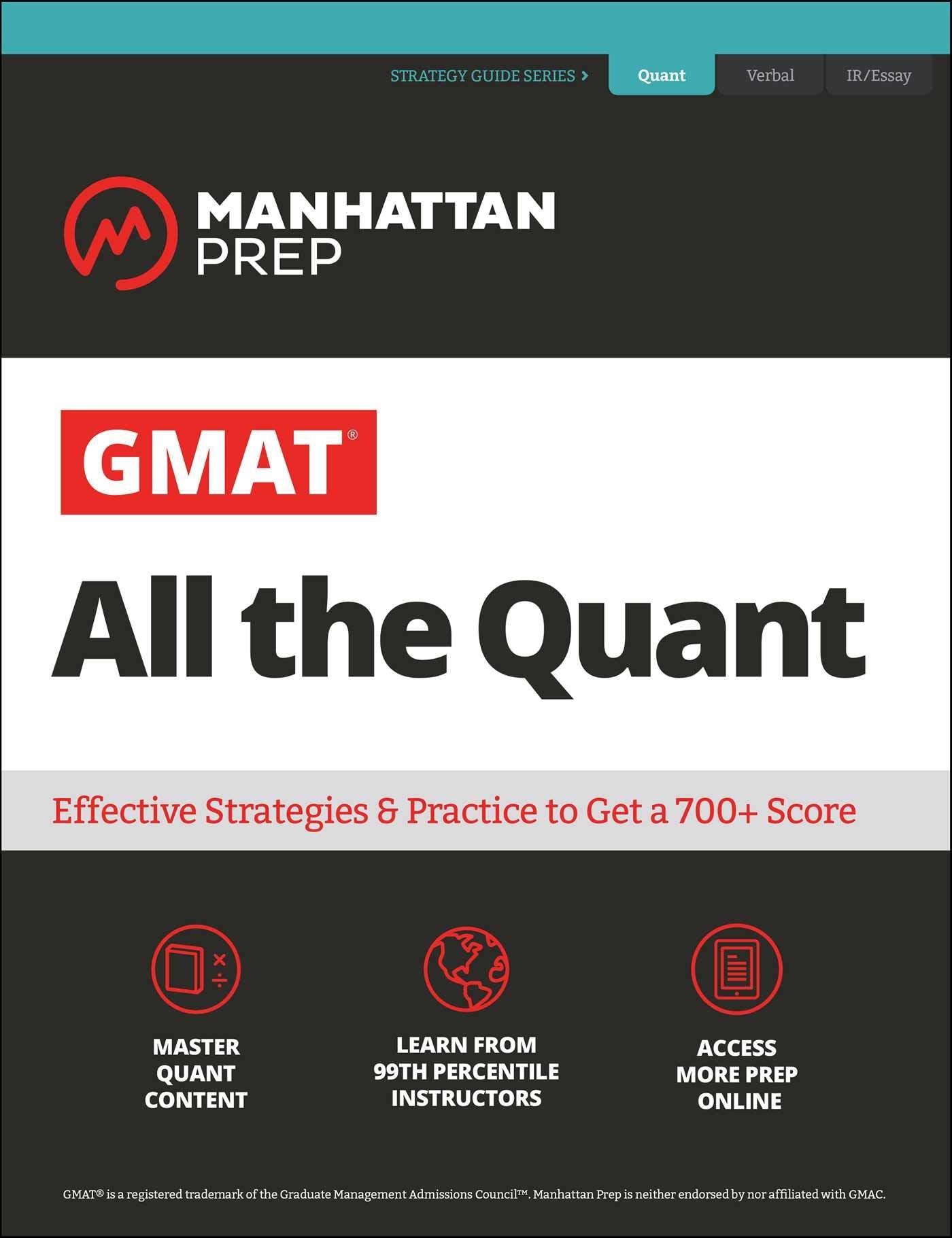 GMAT All the Quant: The definitive guide to the quant section of the GMAT book