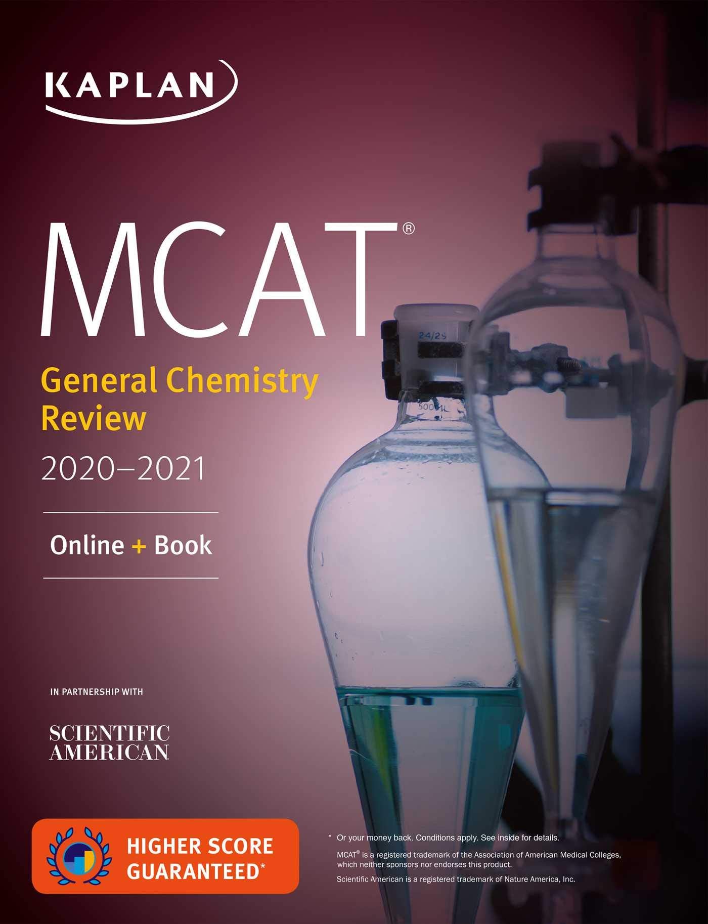 MCAT General Chemistry Review 2020-2021: Online + Book (Kaplan Test Prep) Reference Books