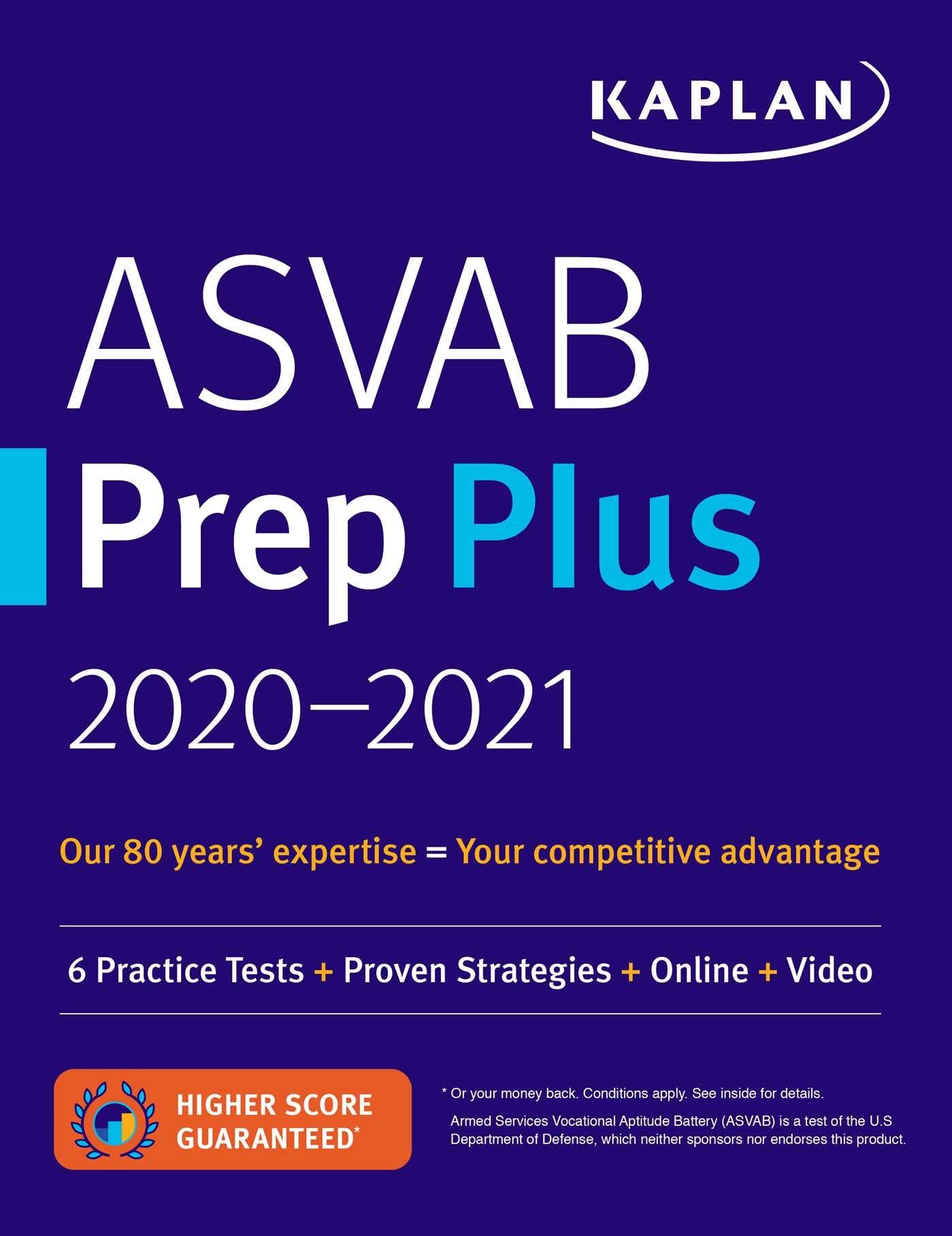 ASVAB Prep Plus 2020-2021: 6 Practice Tests + Proven Strategies + Online + Video book