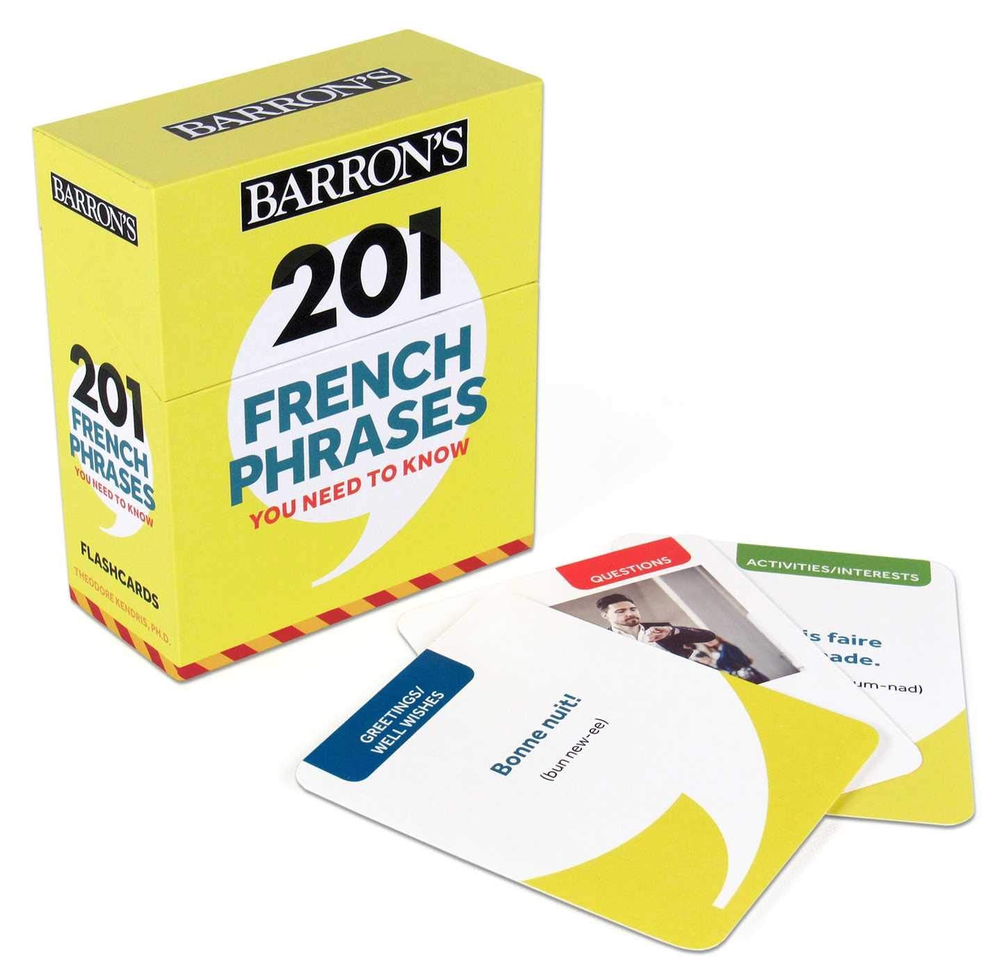 201 French Phrases You Need to Know Flashcards (Barron's Foreign Language Guides) Computer Science