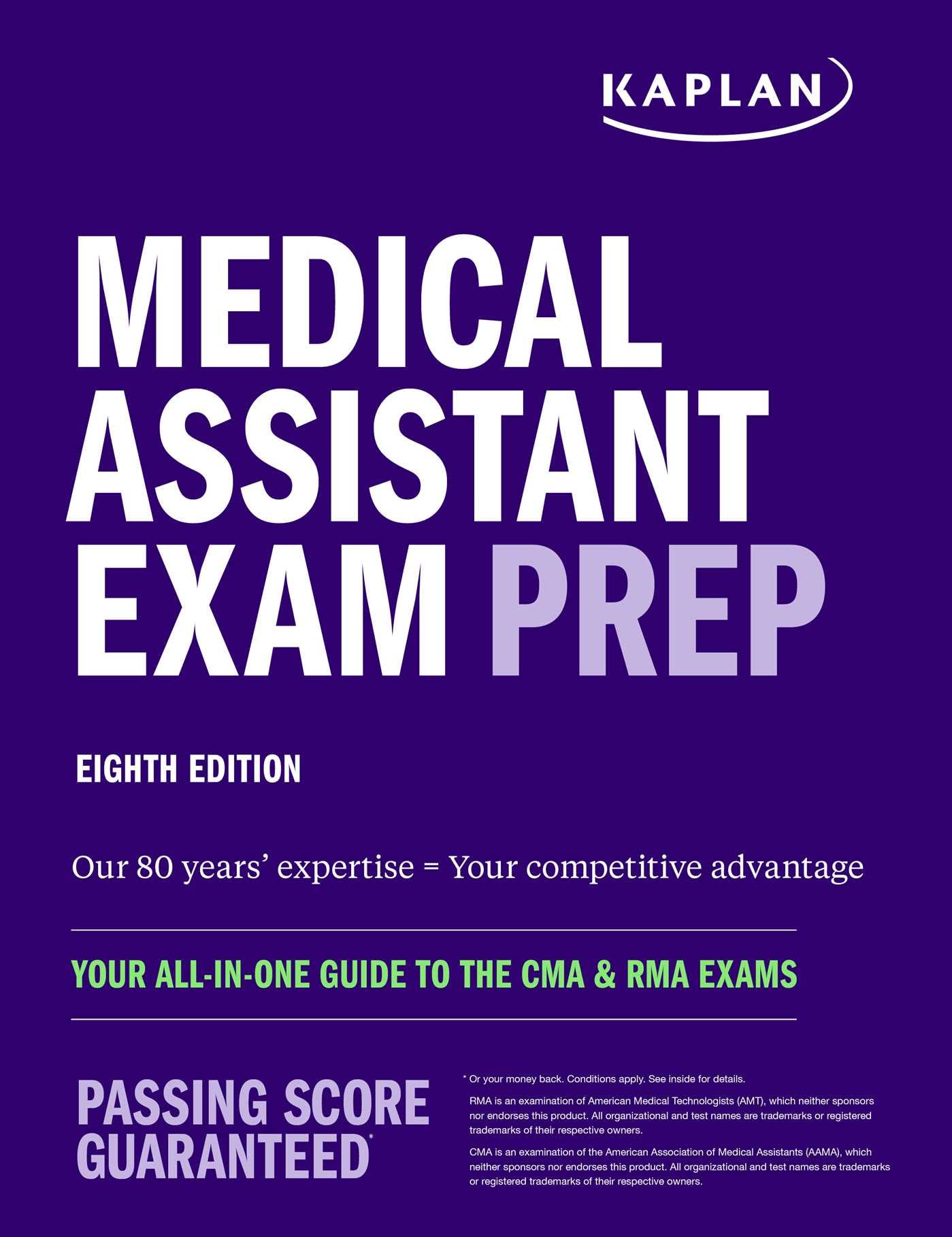 Medical Assistant Exam Prep: Your All-in-One Guide to the CMA & RMA Exams (Kaplan Test Prep) Medicine