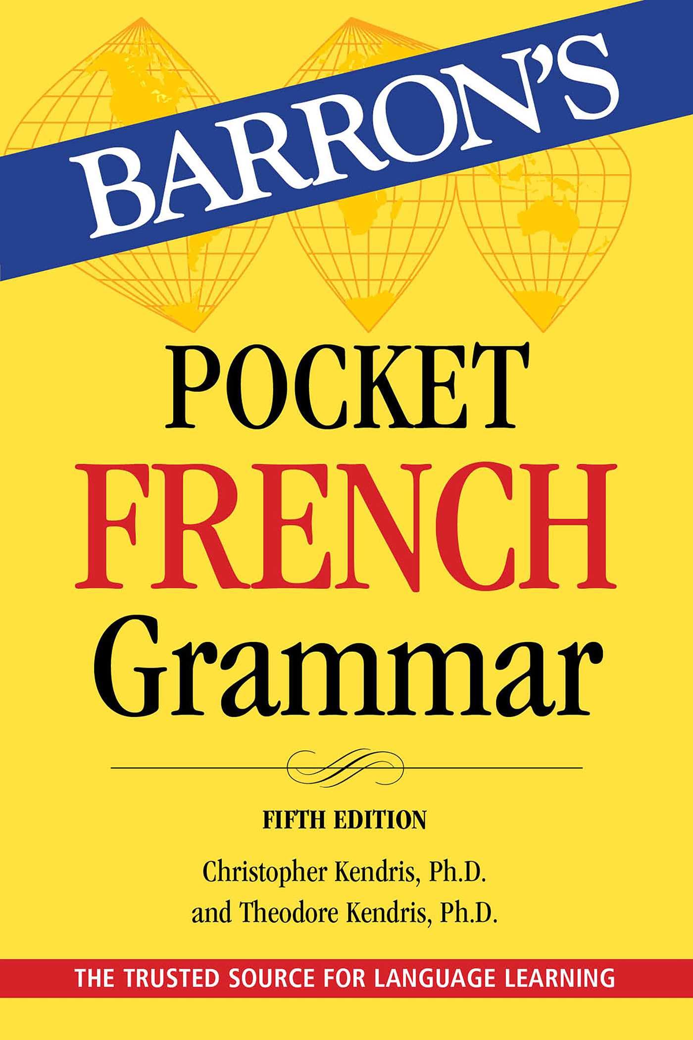 Pocket French Grammar,Fifth Edition: Beginner, Intermediate, and Advanced Levels (Barron's Grammar) Foreign Languages ​​& Dictionaries