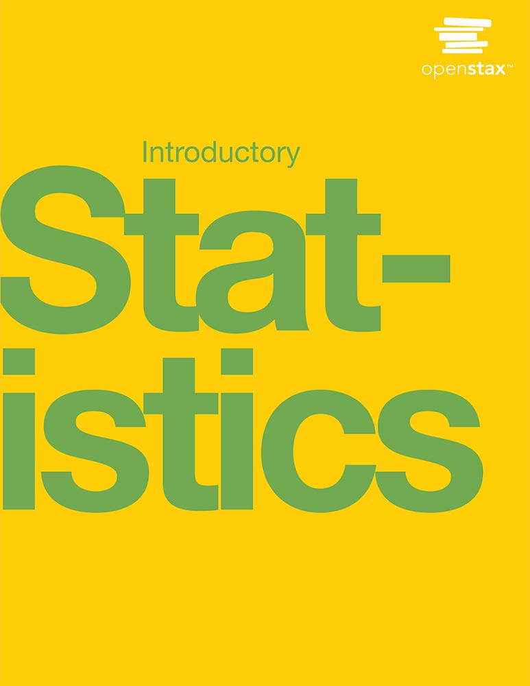 Product Image: Introductory Statistics by OpenStax (cover may vary)