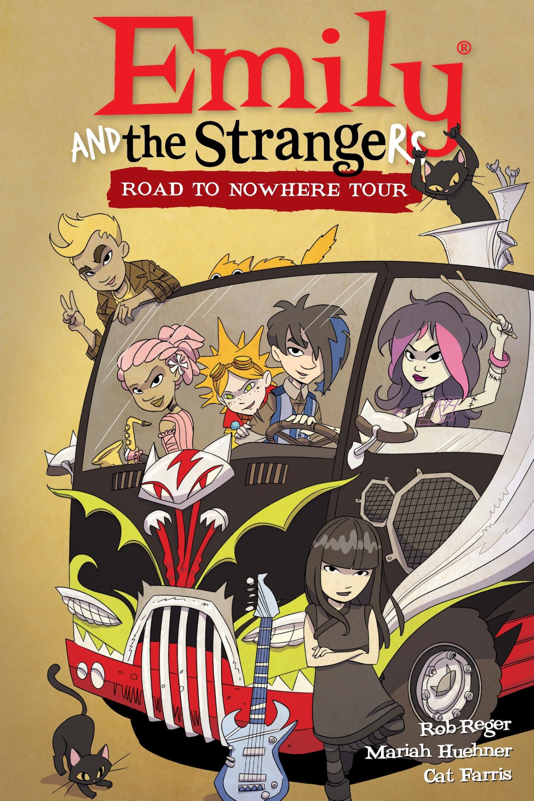 Emily and the Strangers Volume 3: Road to Nowhere Tour Manga