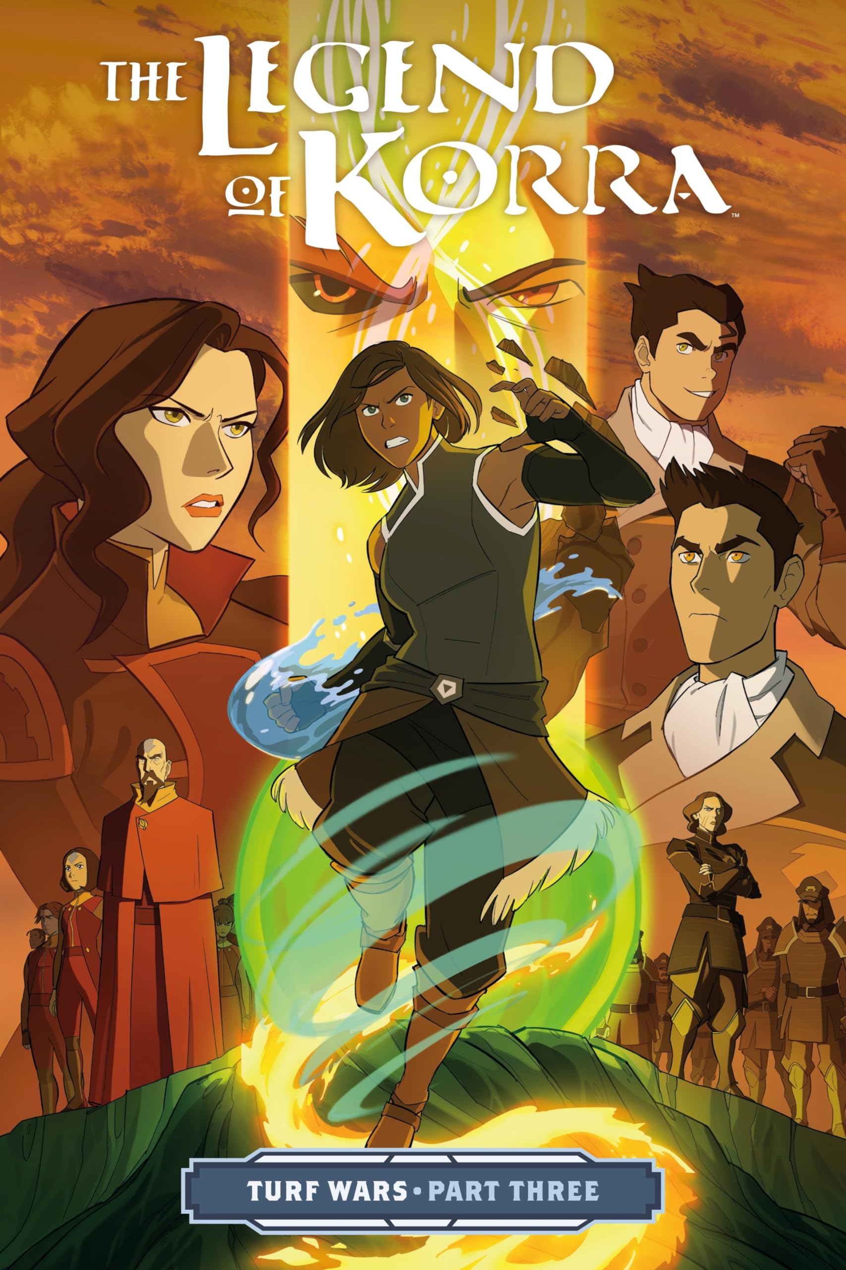 The Legend of Korra: Turf Wars Part Three Contemporary literature
