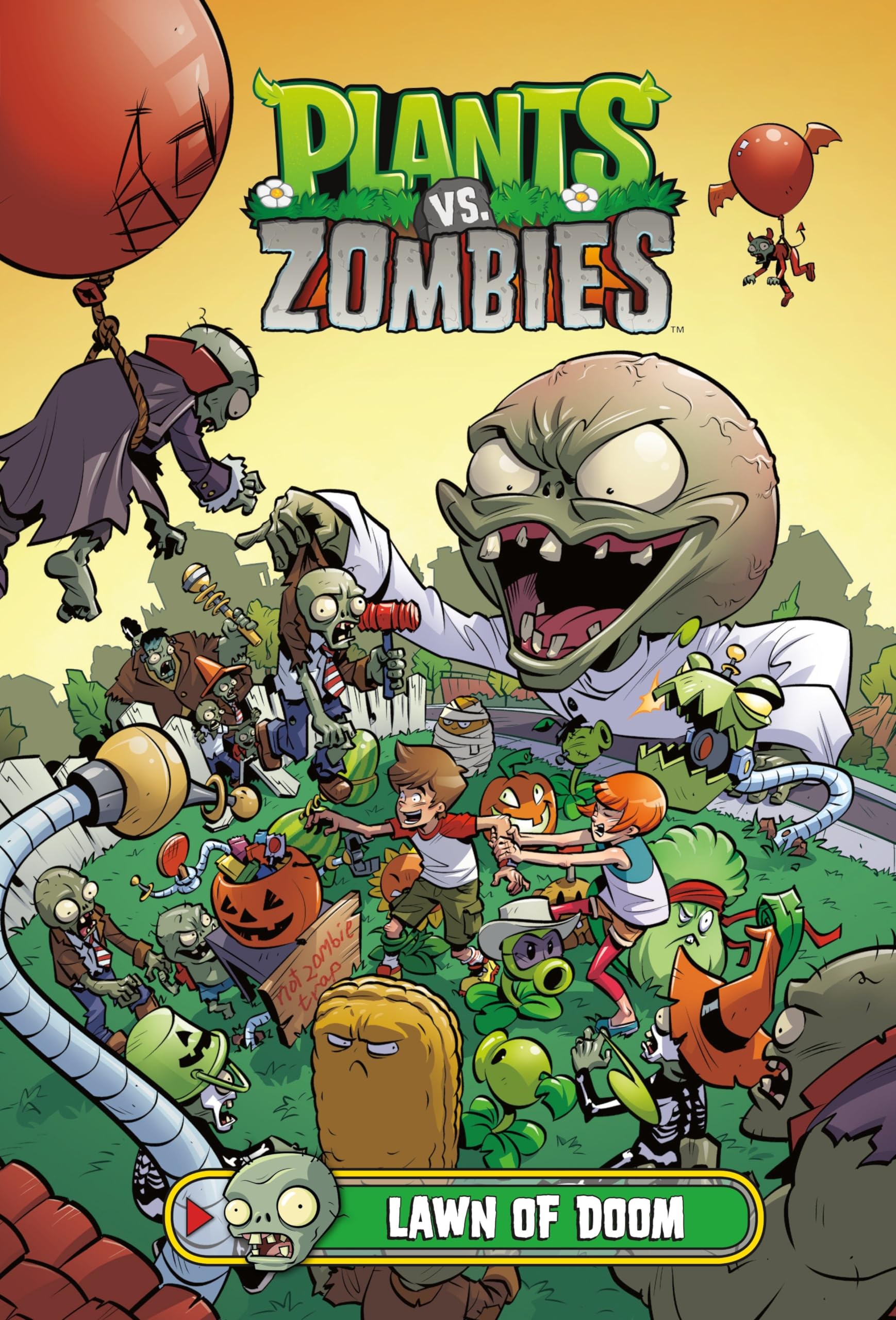 Plants vs. Zombies Volume 8: Lawn of Doom book