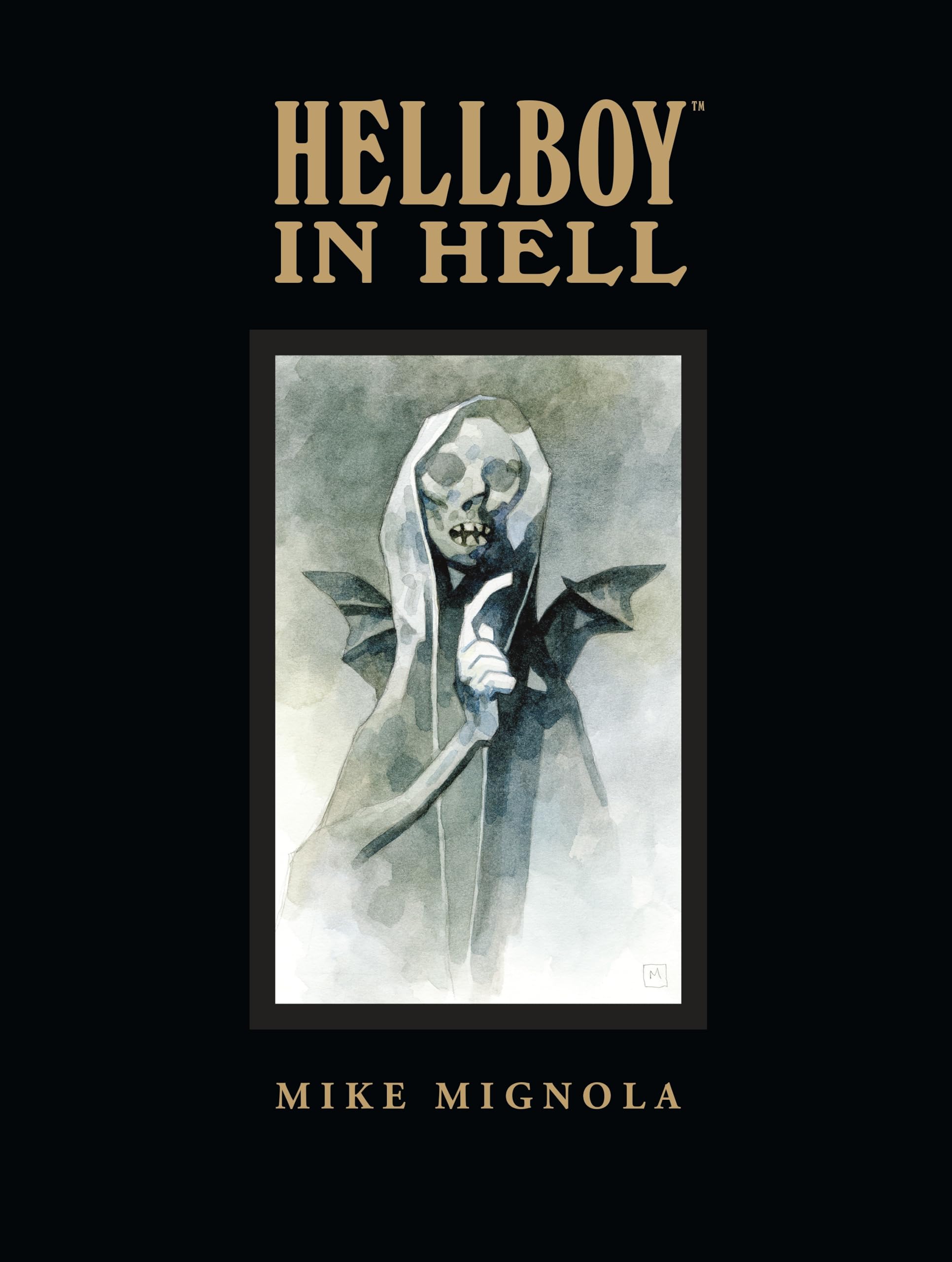 Hellboy in Hell Library Edition: The Descent; The Death Card. Library Edition Horror & Mystery