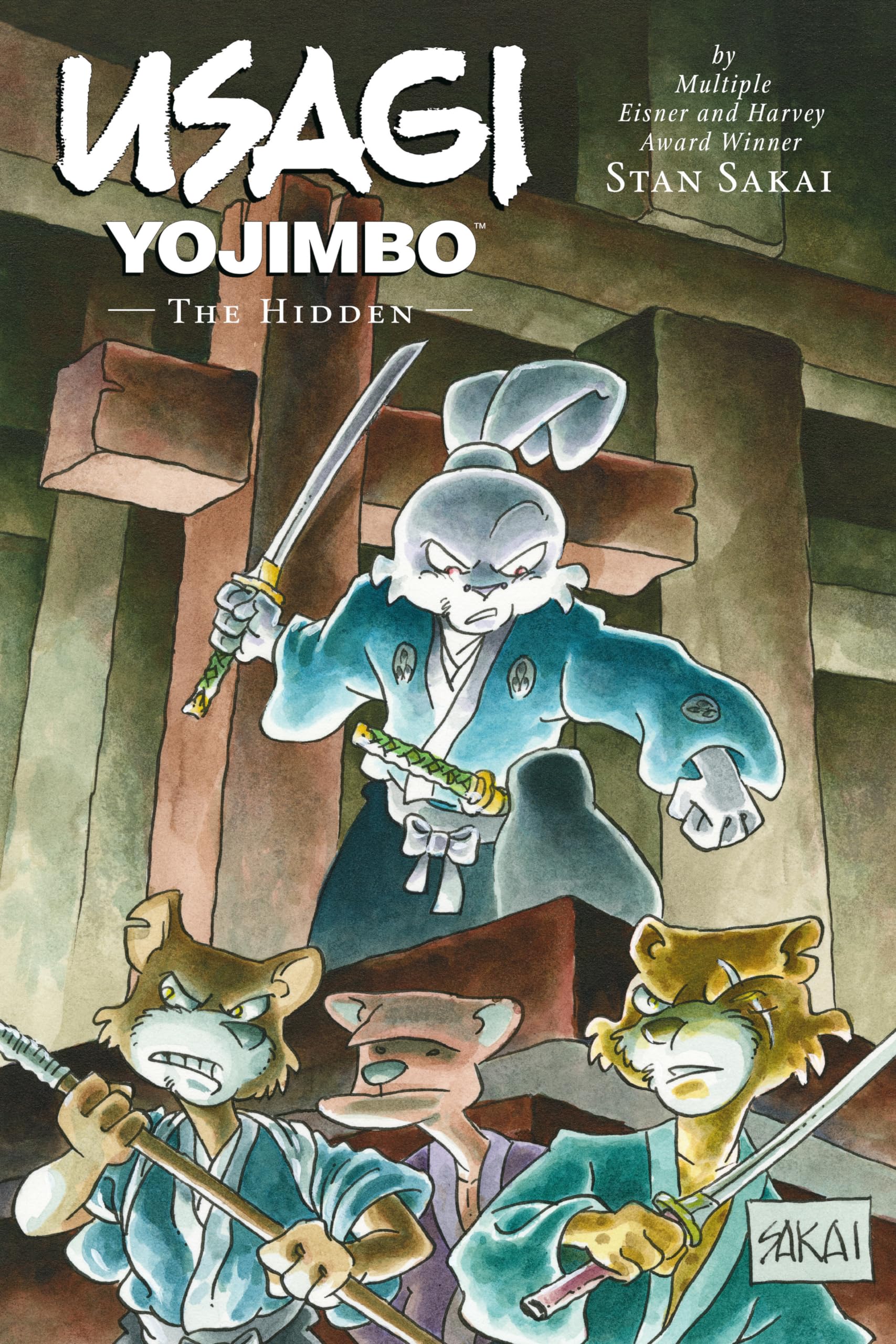 Usagi Yojimbo Volume 33: The Hidden (Usagi Yojimbo, 33) Manga