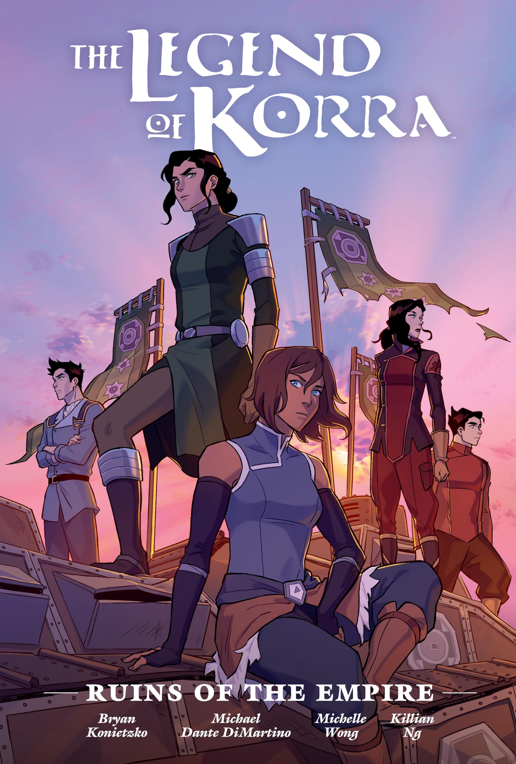 The Legend of Korra: Ruins of the Empire Library Edition Manga