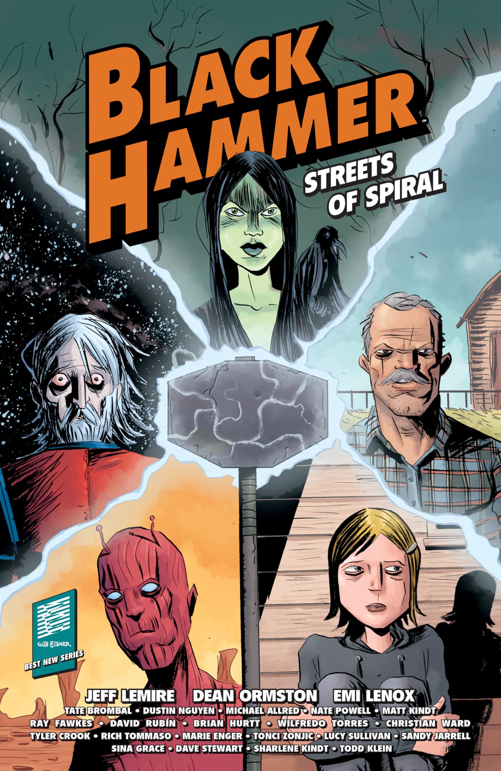Black Hammer: Streets of Spiral: Jeff Lemire Manga