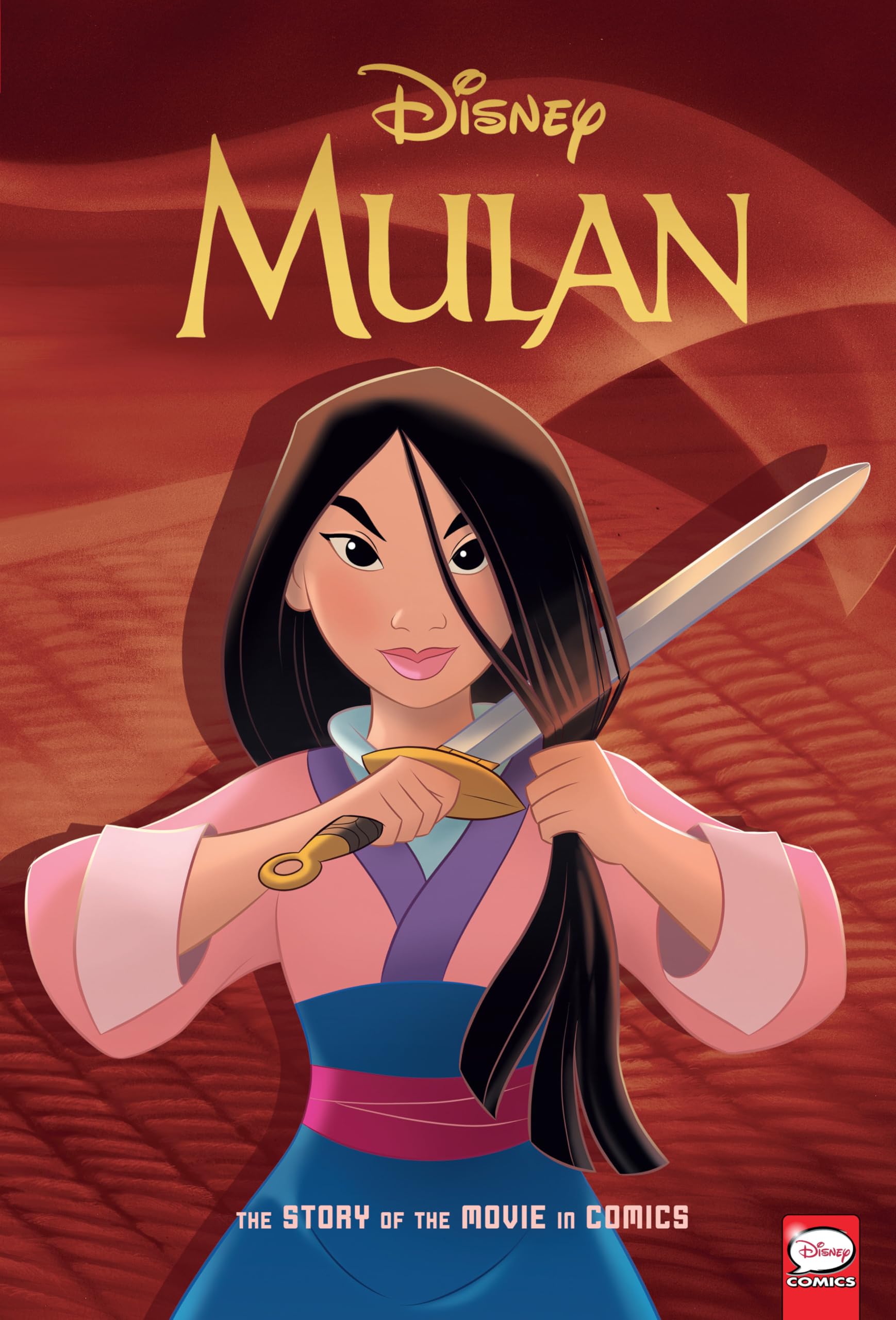 Disney Mulan: The Story of the Movie in Comics Manga