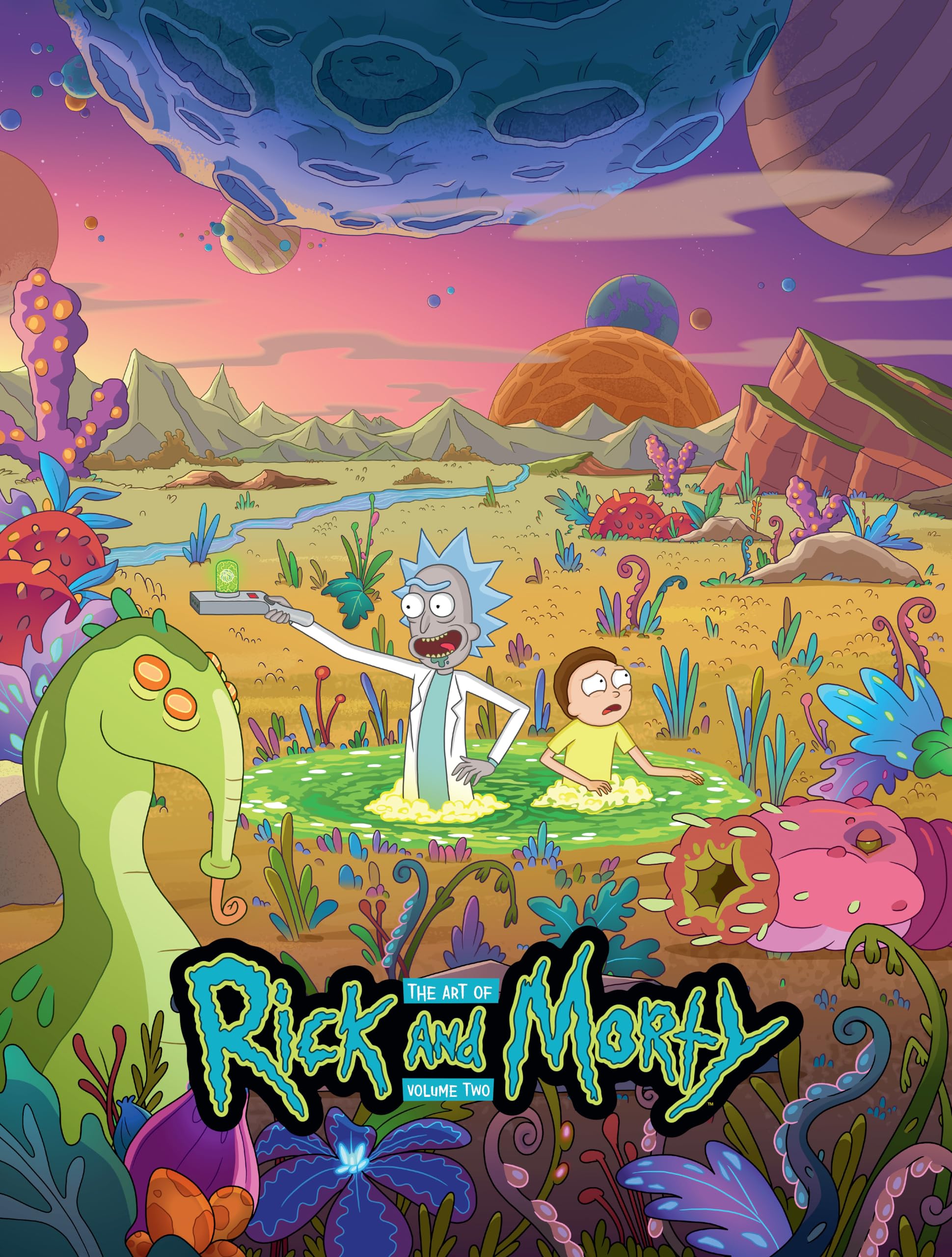 The Art of Rick and Morty book