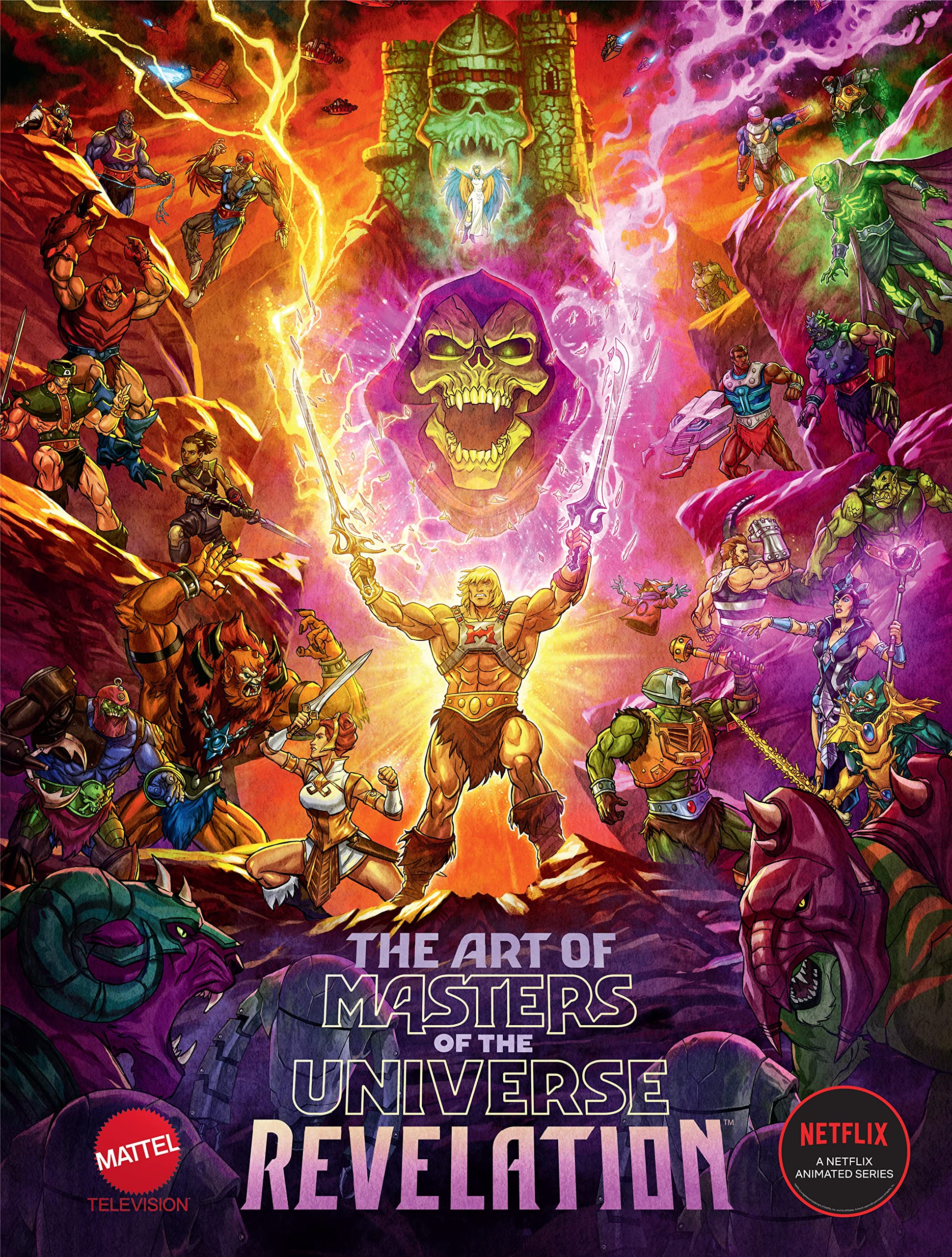 The Art of Masters of the Universe: Revelation Books