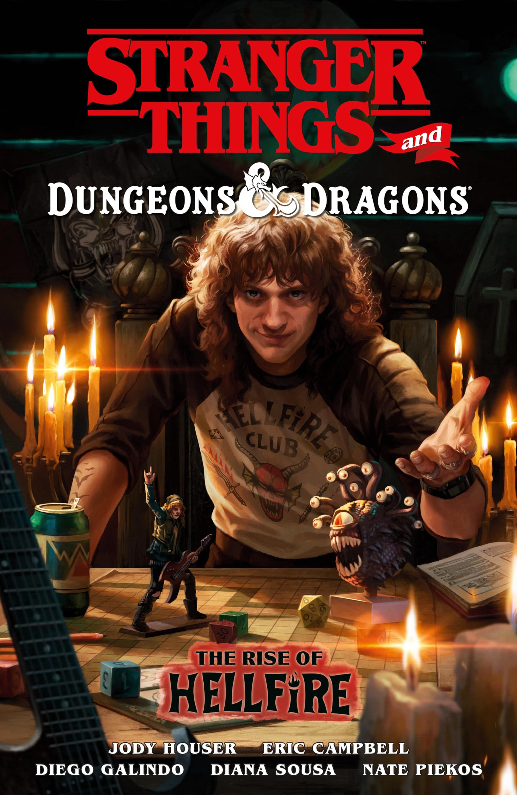 Stranger Things and Dungeons & Dragons: The Rise of Hellfire Manga