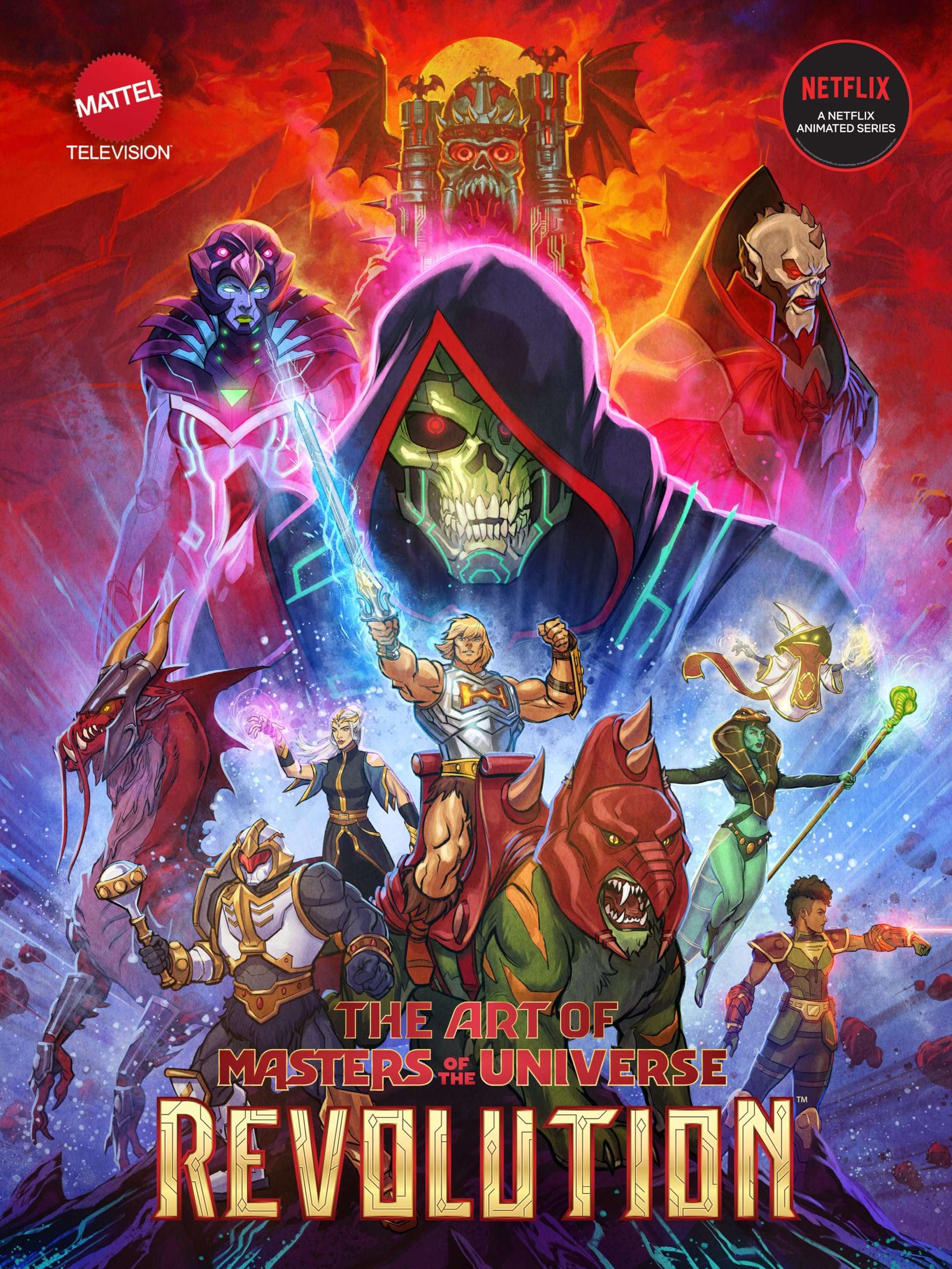 The Art of Masters of the Universe: Revolution Books